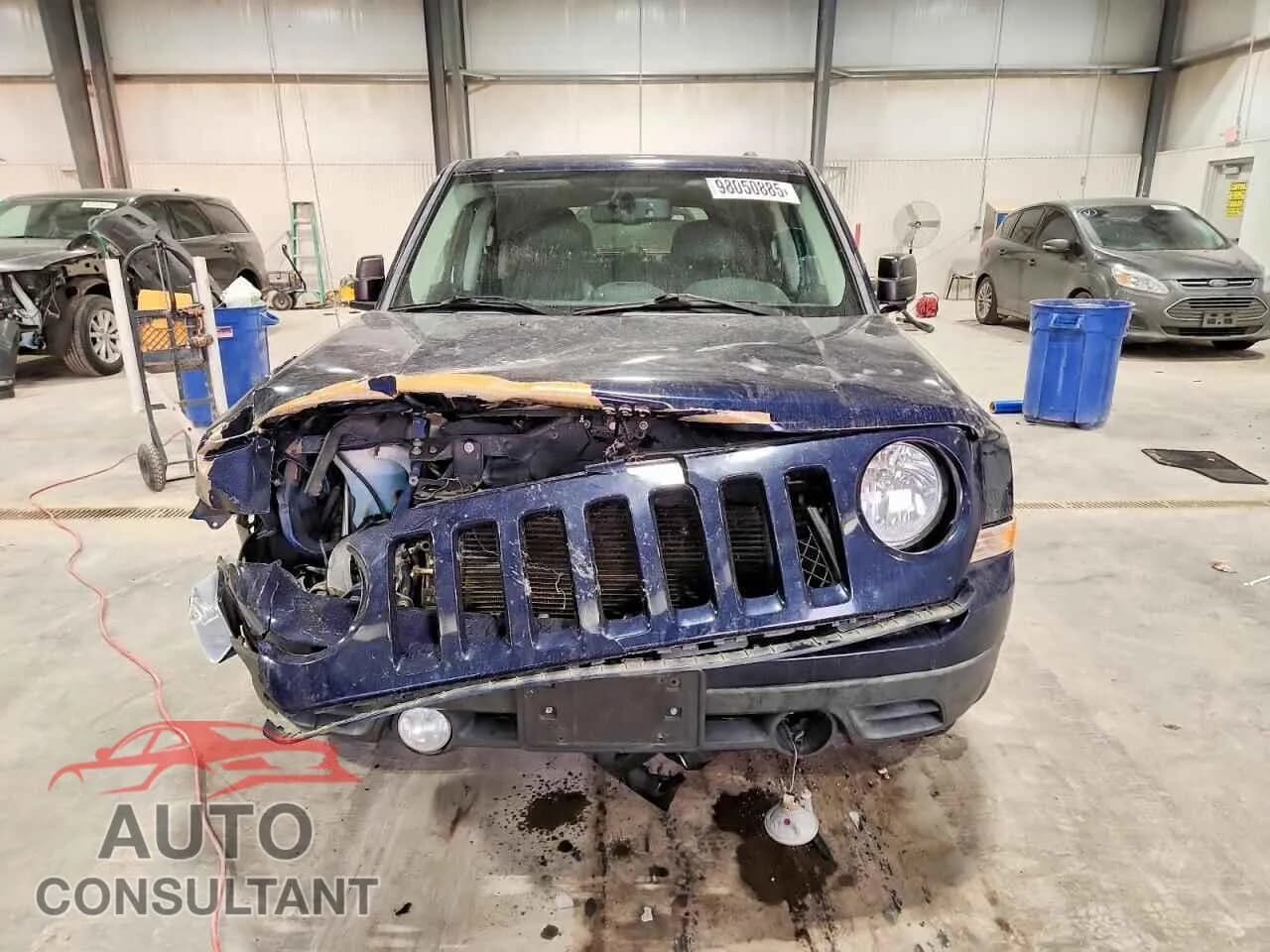 2016 JEEP PATRIOT Damaged VIN 1C4NJRFB0GD586167 – interior seats 2016 JEEP PATRIOT Damaged VIN 1C4NJRFB0GD586167 – interior seats