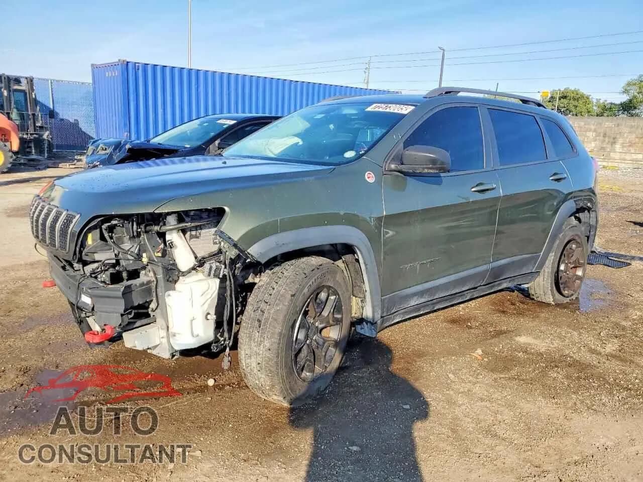 2019 JEEP CHEROKEE Damaged VIN 1C4PJMBX5KD169410 – front exterior 2019 JEEP CHEROKEE Damaged VIN 1C4PJMBX5KD169410 – front exterior