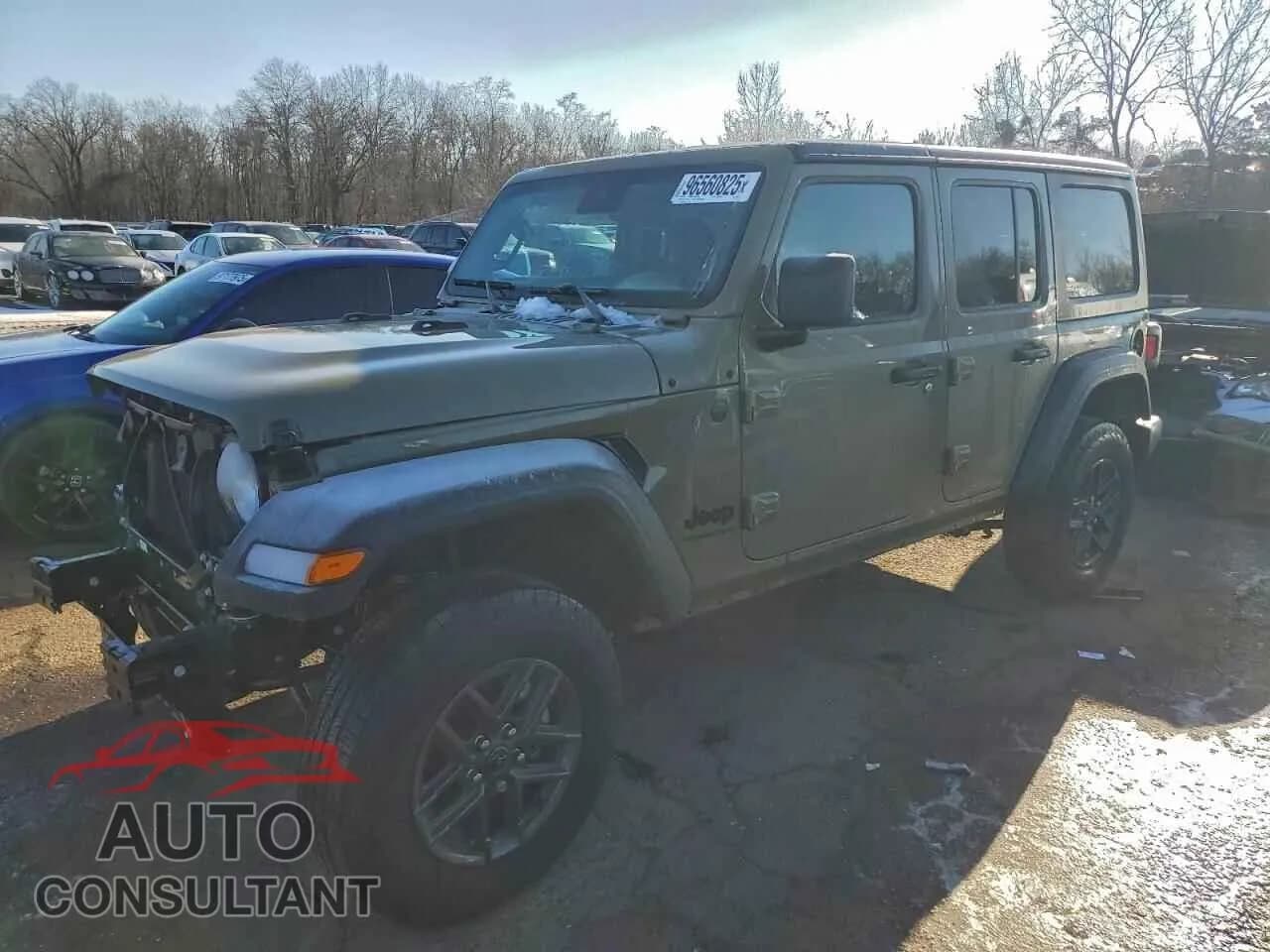 2025 JEEP WRANGLER Damaged VIN 1C4PJXDG7SW543535 – front exterior 2025 JEEP WRANGLER Damaged VIN 1C4PJXDG7SW543535 – front exterior