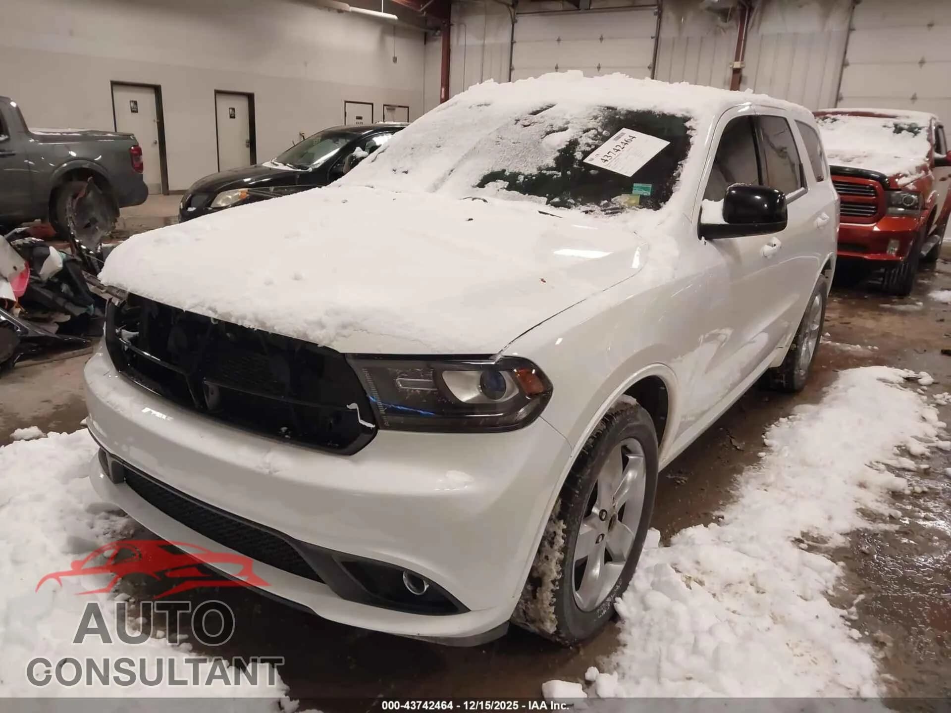 2018 DODGE DURANGO Damaged VIN 1C4RDJAGXJC330337 – rear exterior 2018 DODGE DURANGO Damaged VIN 1C4RDJAGXJC330337 – rear exterior