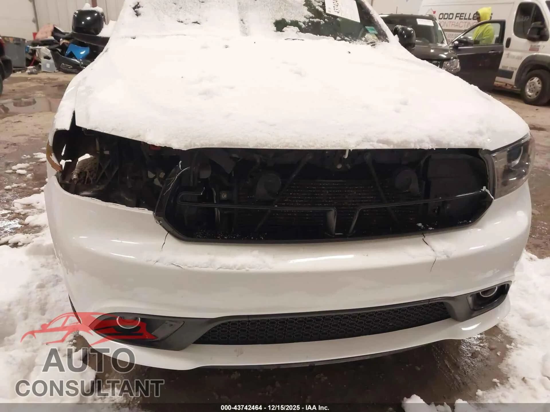 2018 DODGE DURANGO Damaged VIN 1C4RDJAGXJC330337 – engine bay 2018 DODGE DURANGO Damaged VIN 1C4RDJAGXJC330337 – engine bay
