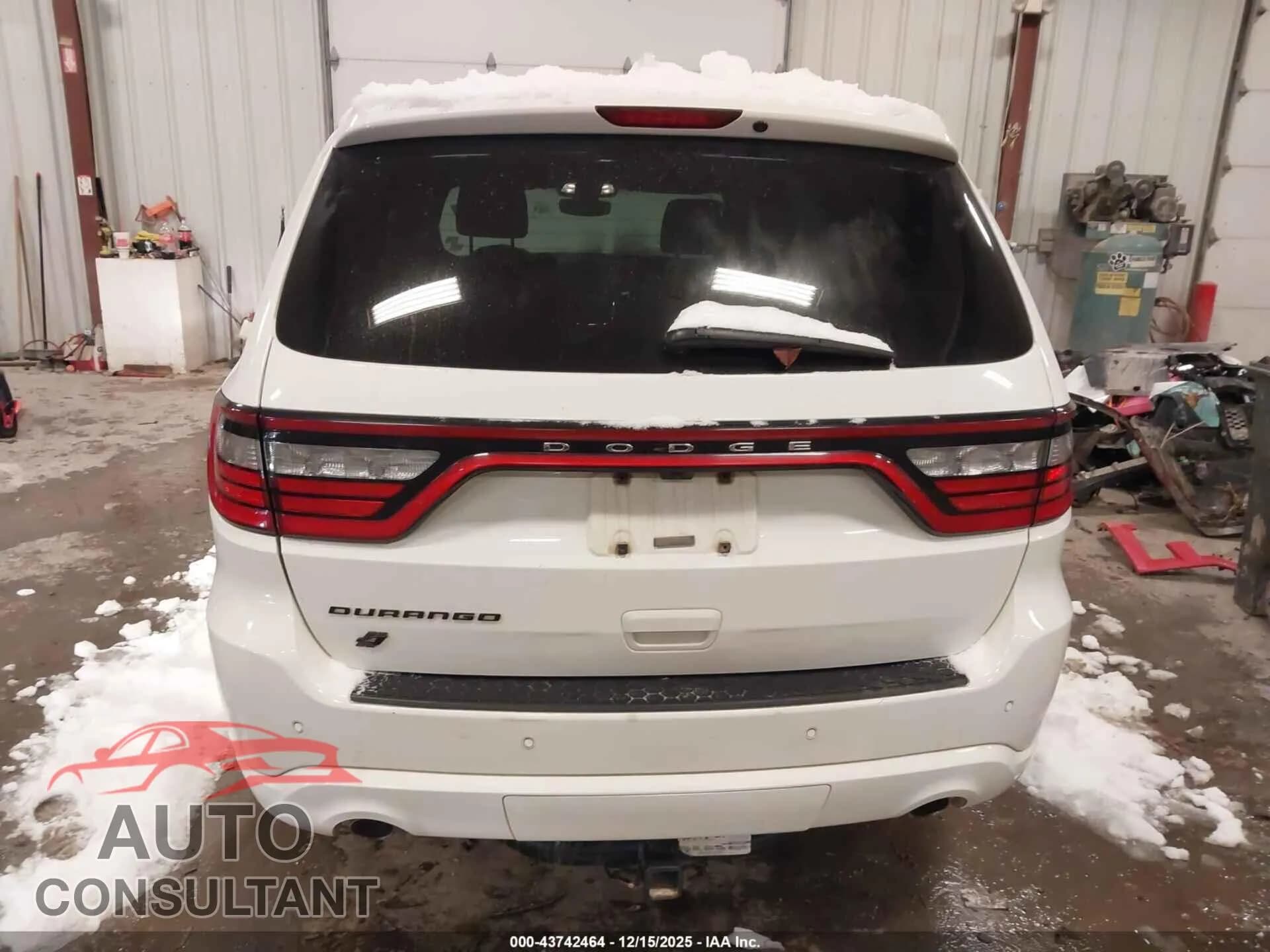 2018 DODGE DURANGO Damaged VIN 1C4RDJAGXJC330337 – photo 16 2018 DODGE DURANGO Damaged VIN 1C4RDJAGXJC330337 – photo 16