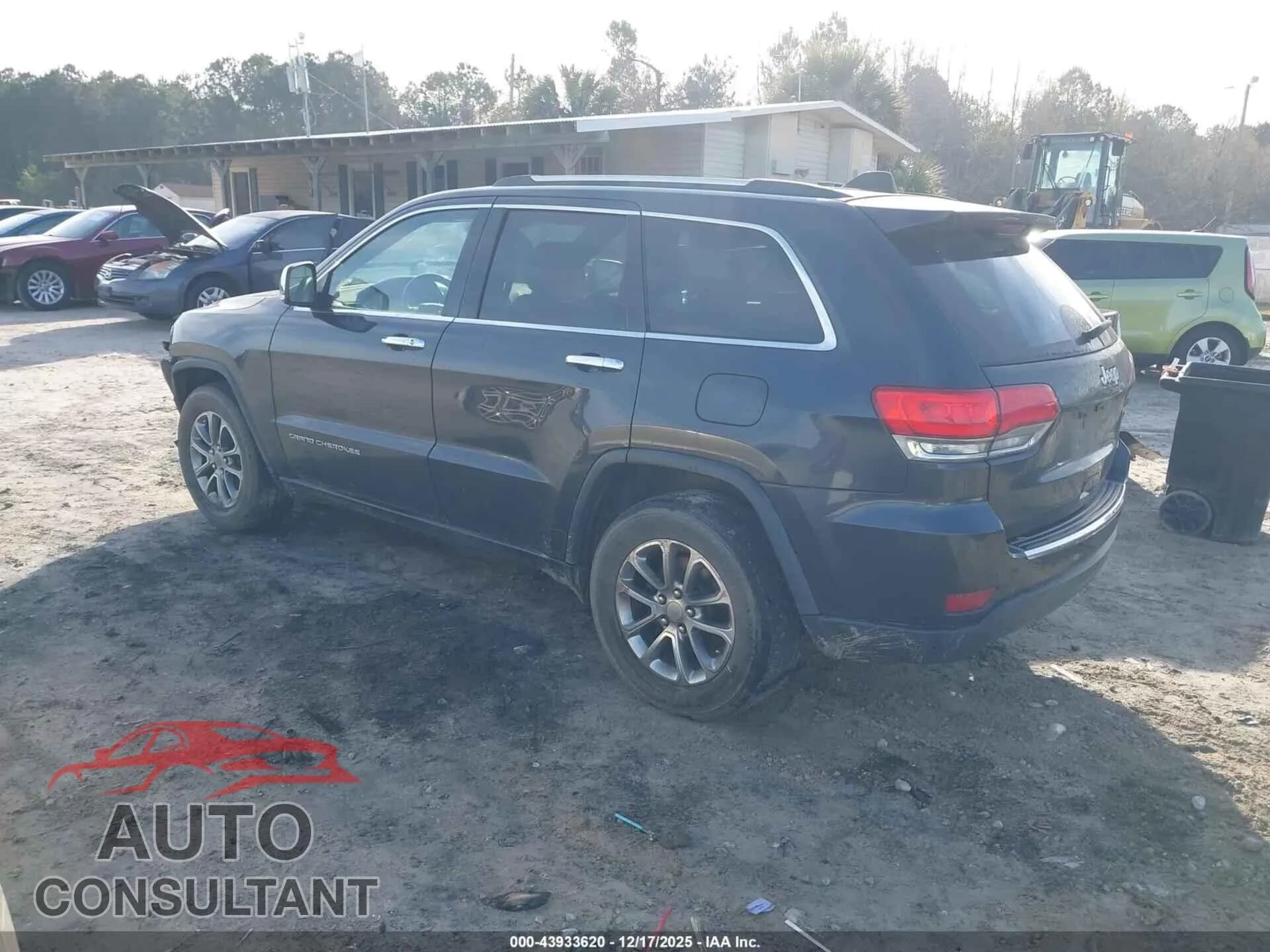 2016 JEEP GRAND CHEROKEE Damaged VIN 1C4RJEBG8GC329193 – side profile 2016 JEEP GRAND CHEROKEE Damaged VIN 1C4RJEBG8GC329193 – side profile