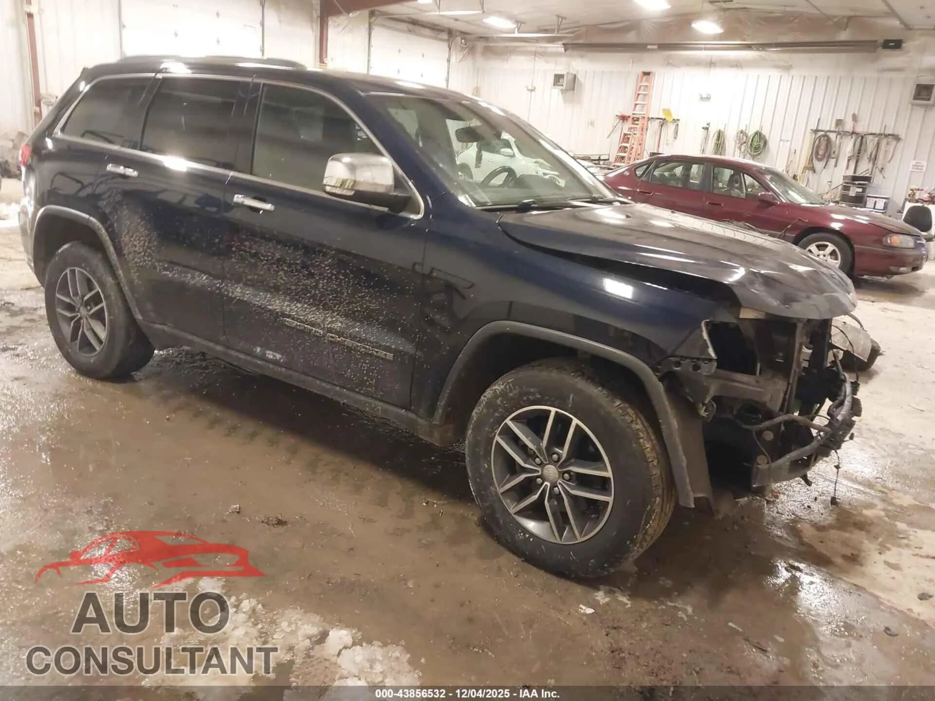 2017 JEEP GRAND CHEROKEE Damaged VIN 1C4RJFBG0HC891600 – front exterior 2017 JEEP GRAND CHEROKEE Damaged VIN 1C4RJFBG0HC891600 – front exterior