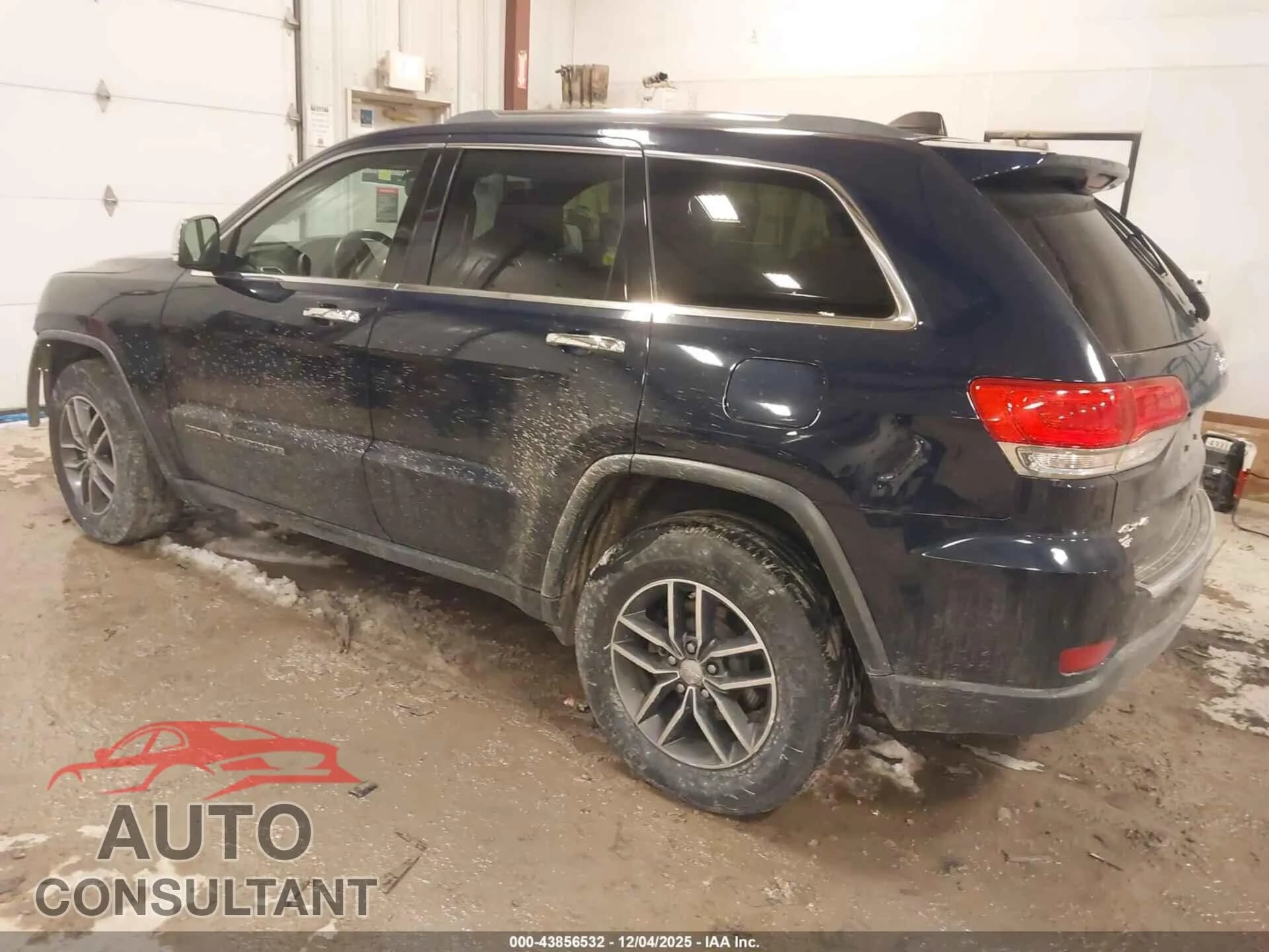 2017 JEEP GRAND CHEROKEE Damaged VIN 1C4RJFBG0HC891600 – side profile 2017 JEEP GRAND CHEROKEE Damaged VIN 1C4RJFBG0HC891600 – side profile