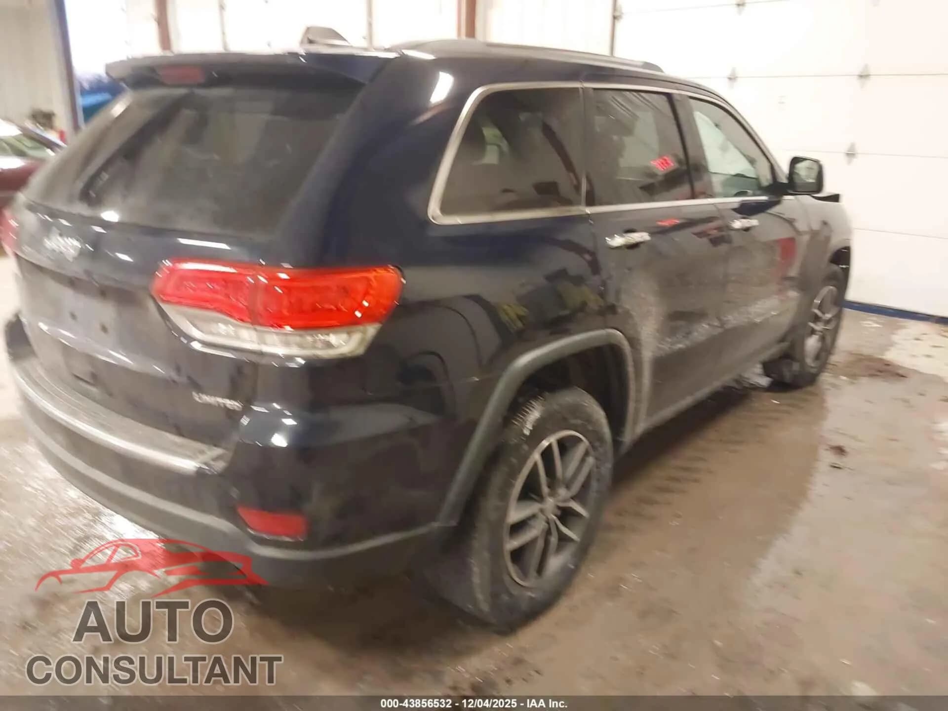 2017 JEEP GRAND CHEROKEE Damaged VIN 1C4RJFBG0HC891600 – dashboard 2017 JEEP GRAND CHEROKEE Damaged VIN 1C4RJFBG0HC891600 – dashboard