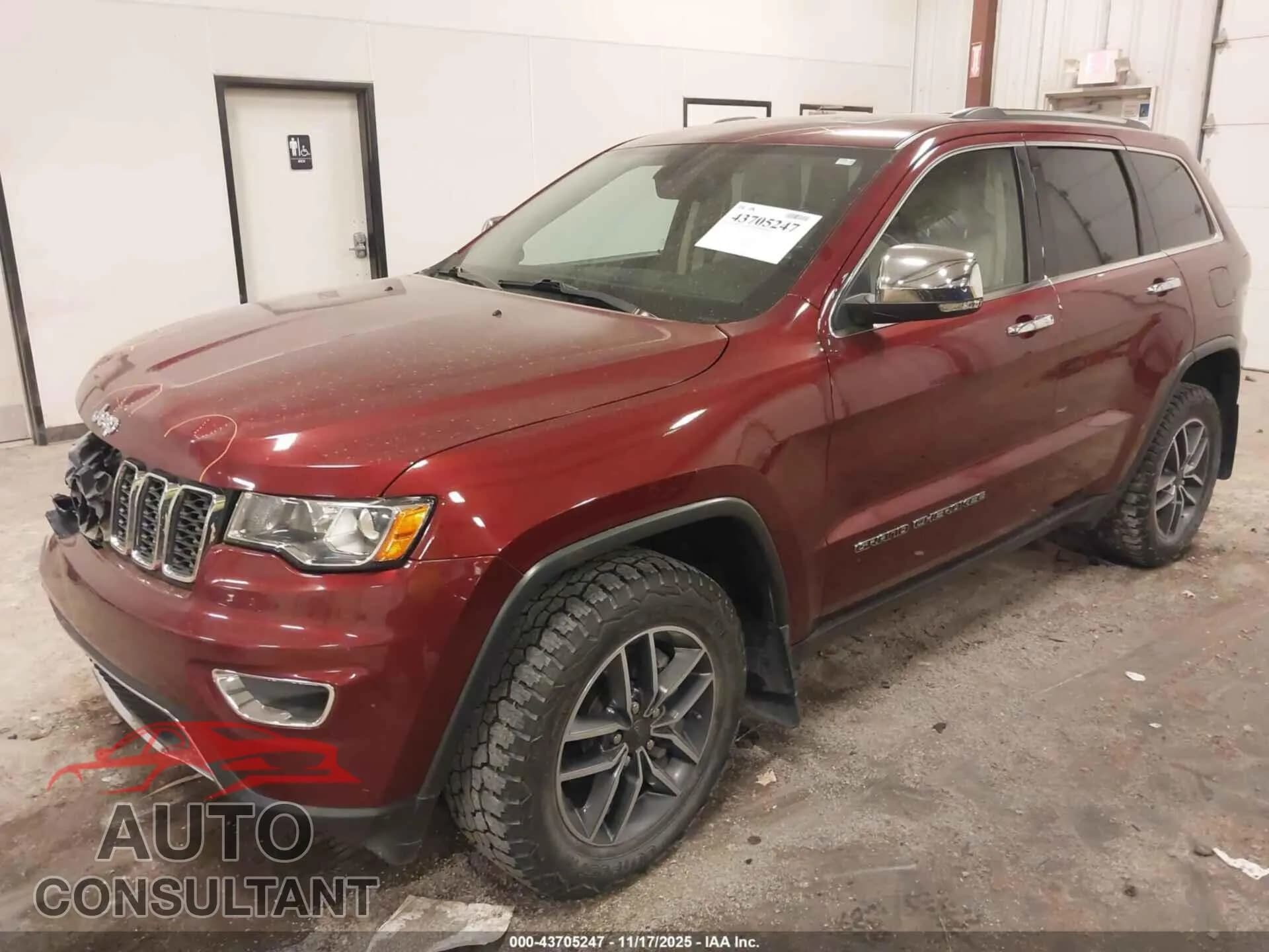 2020 JEEP GRAND CHEROKEE Damaged VIN 1C4RJFBG6LC144463 – rear exterior 2020 JEEP GRAND CHEROKEE Damaged VIN 1C4RJFBG6LC144463 – rear exterior