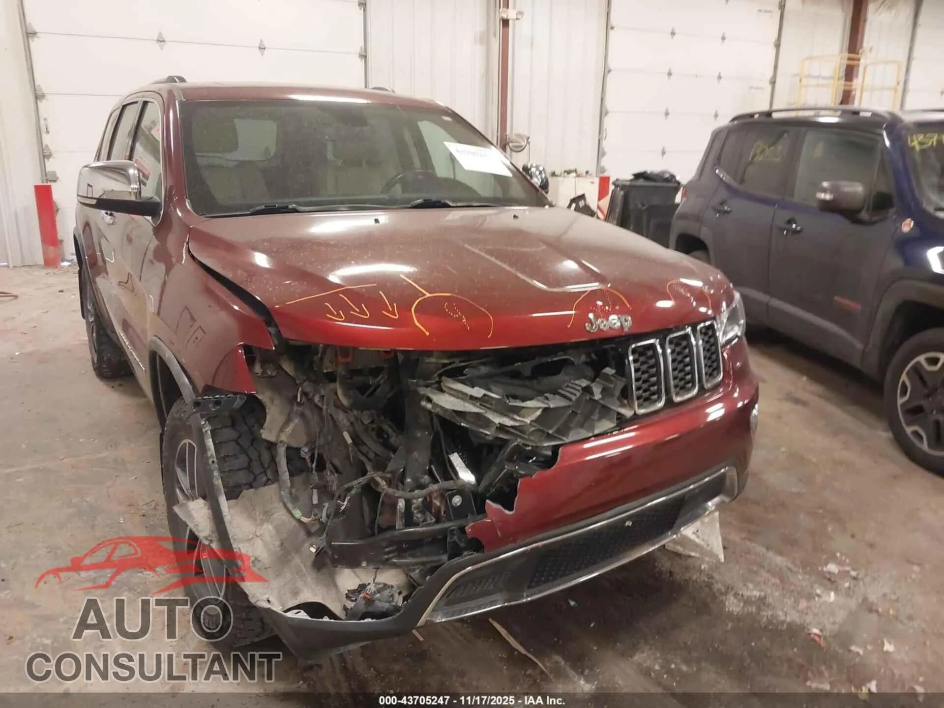 2020 JEEP GRAND CHEROKEE Damaged VIN 1C4RJFBG6LC144463 – engine bay 2020 JEEP GRAND CHEROKEE Damaged VIN 1C4RJFBG6LC144463 – engine bay