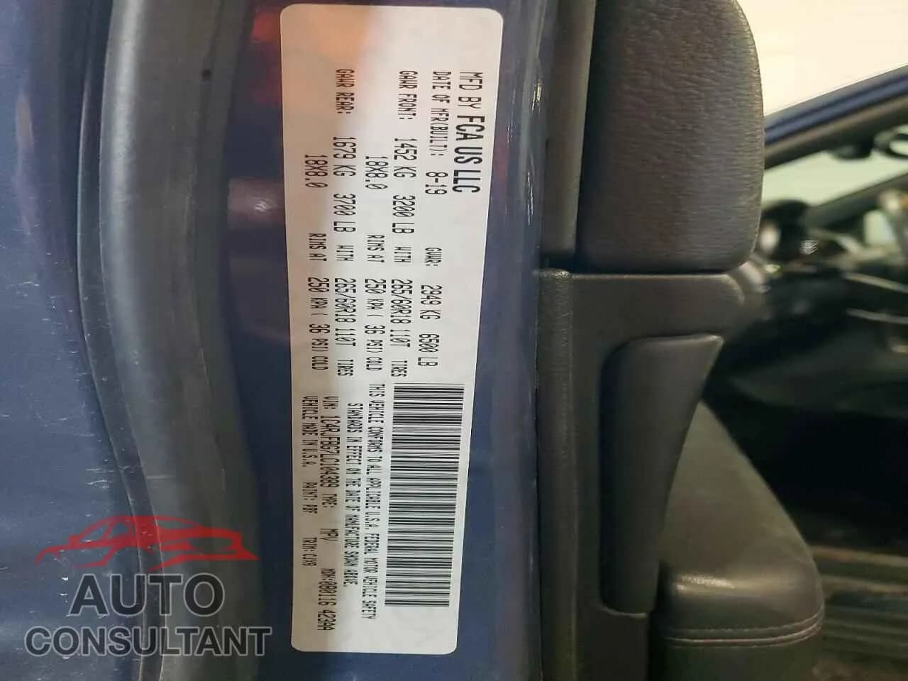 2020 JEEP GRAND CHER Damaged VIN 1C4RJFBG7LC104389 – photo 13 2020 JEEP GRAND CHER Damaged VIN 1C4RJFBG7LC104389 – photo 13