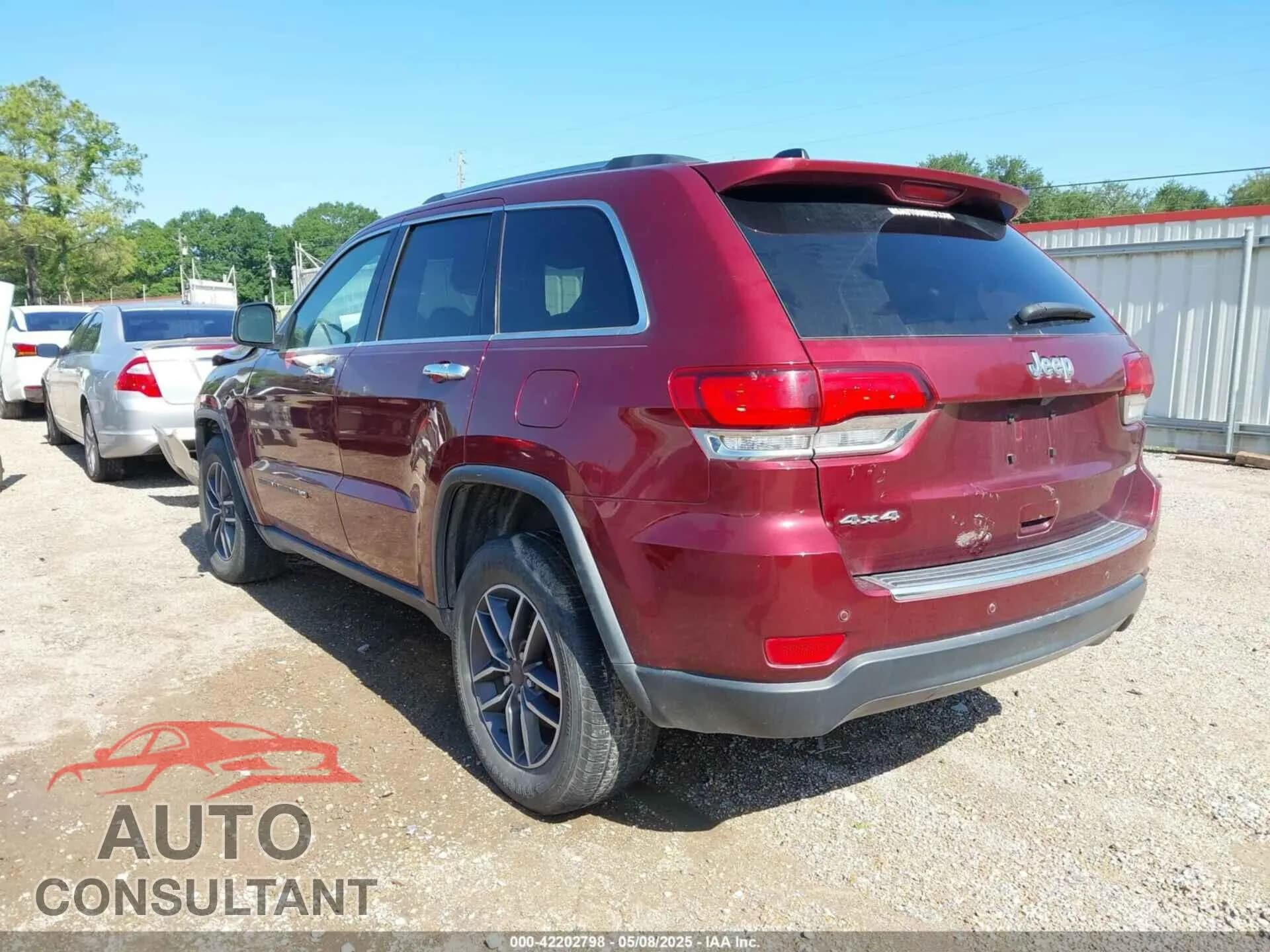 2022 JEEP GRAND CHEROKEE WK Damaged VIN 1C4RJFBG7NC167320 – side profile 2022 JEEP GRAND CHEROKEE WK Damaged VIN 1C4RJFBG7NC167320 – side profile