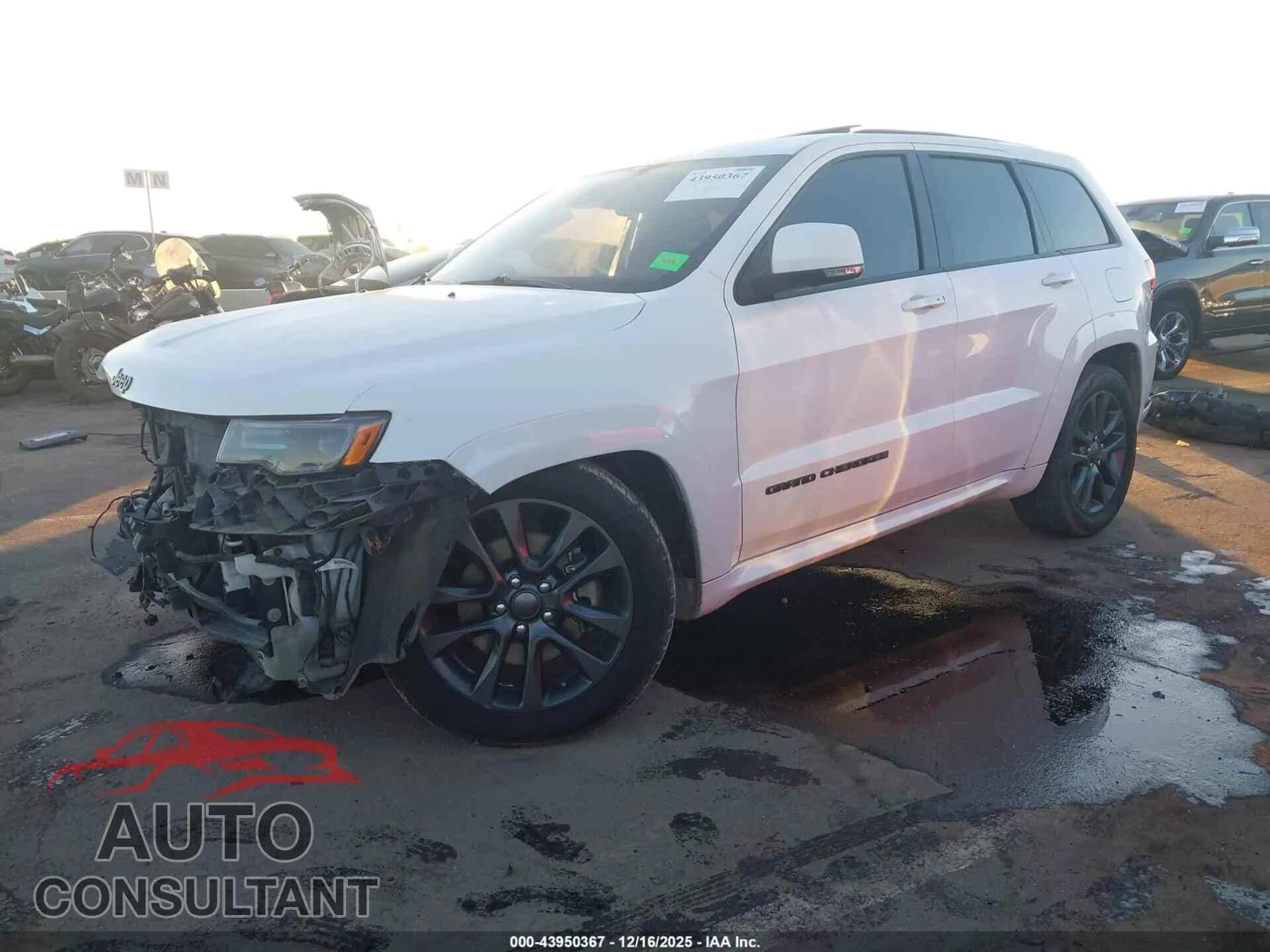 2018 JEEP GRAND CHEROKEE Damaged VIN 1C4RJFCT6JC137585 – rear exterior 2018 JEEP GRAND CHEROKEE Damaged VIN 1C4RJFCT6JC137585 – rear exterior