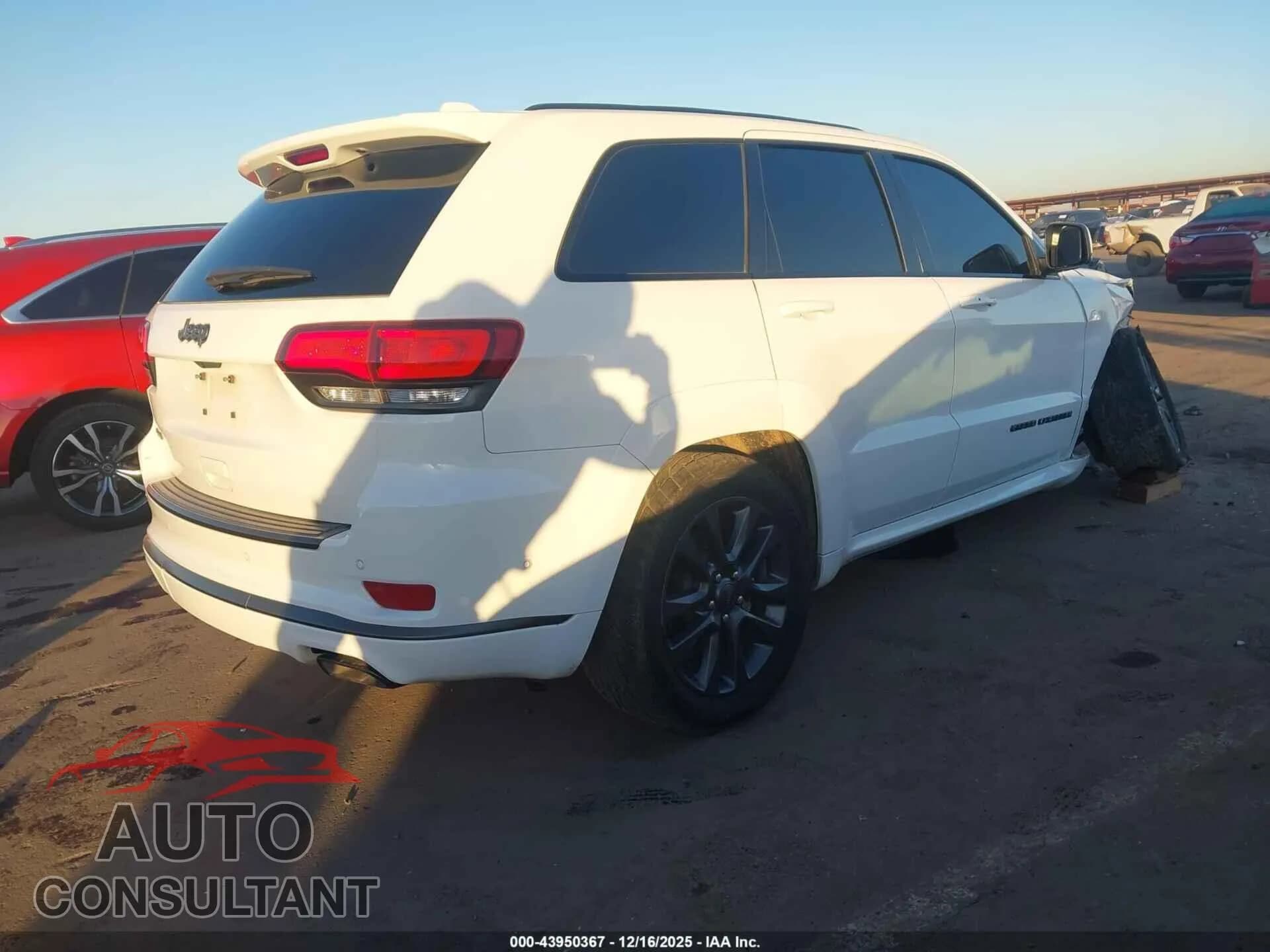 2018 JEEP GRAND CHEROKEE Damaged VIN 1C4RJFCT6JC137585 – dashboard 2018 JEEP GRAND CHEROKEE Damaged VIN 1C4RJFCT6JC137585 – dashboard