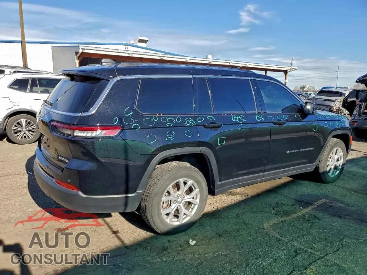 2022 JEEP GRAND CHER Damaged VIN 1C4RJKBG2N8580225 – side profile 2022 JEEP GRAND CHER Damaged VIN 1C4RJKBG2N8580225 – side profile