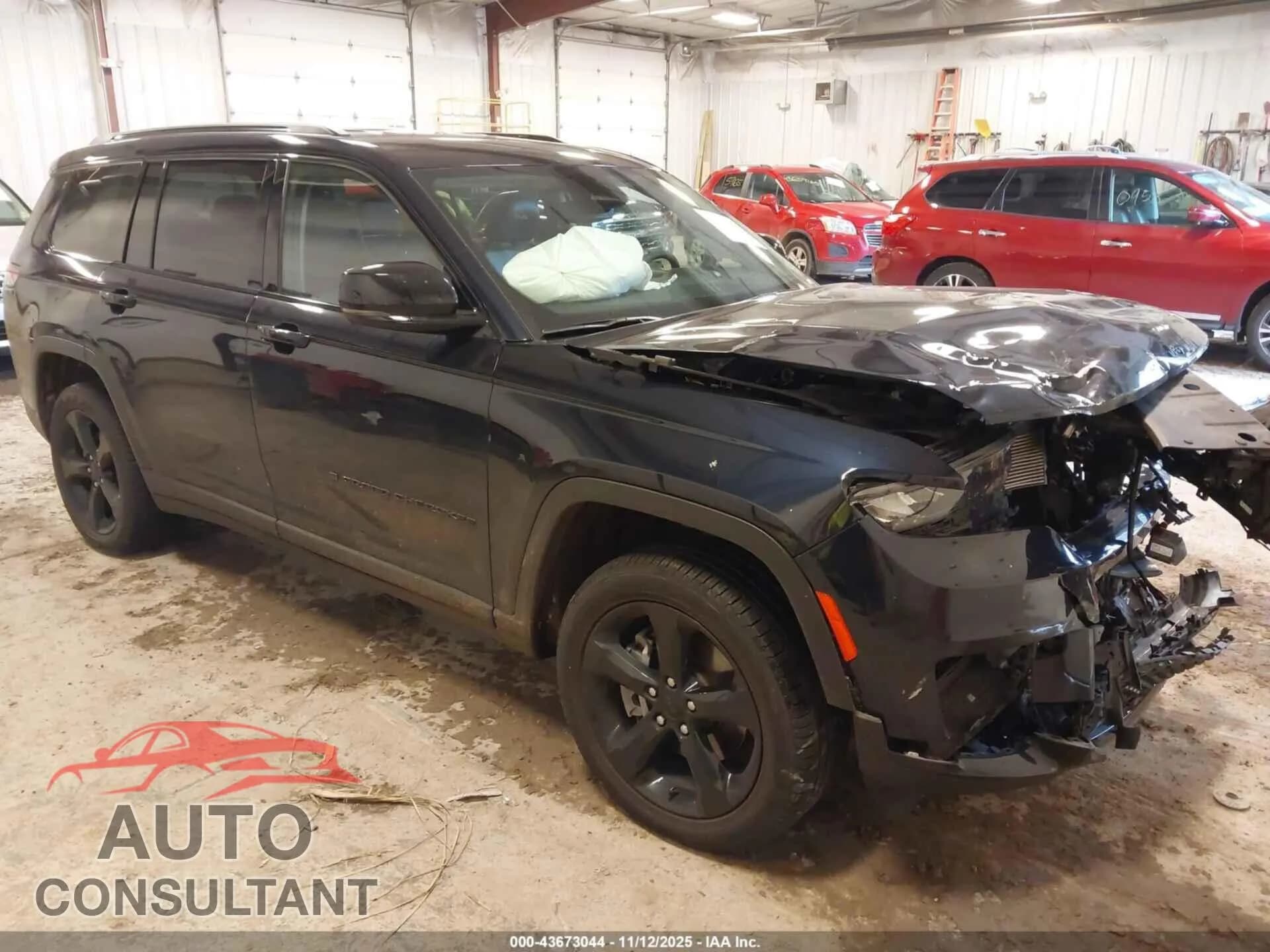 2023 JEEP GRAND CHEROKEE L Damaged VIN 1C4RJKBG2P8849472 – front exterior 2023 JEEP GRAND CHEROKEE L Damaged VIN 1C4RJKBG2P8849472 – front exterior