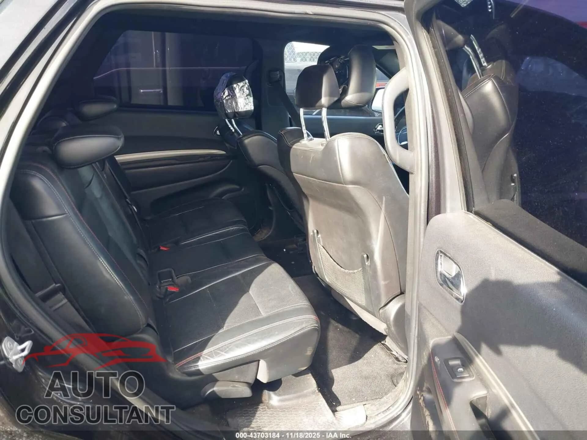 2015 DODGE DURANGO Damaged VIN 1C4SDHCT9FC869771 – undercarriage 2015 DODGE DURANGO Damaged VIN 1C4SDHCT9FC869771 – undercarriage