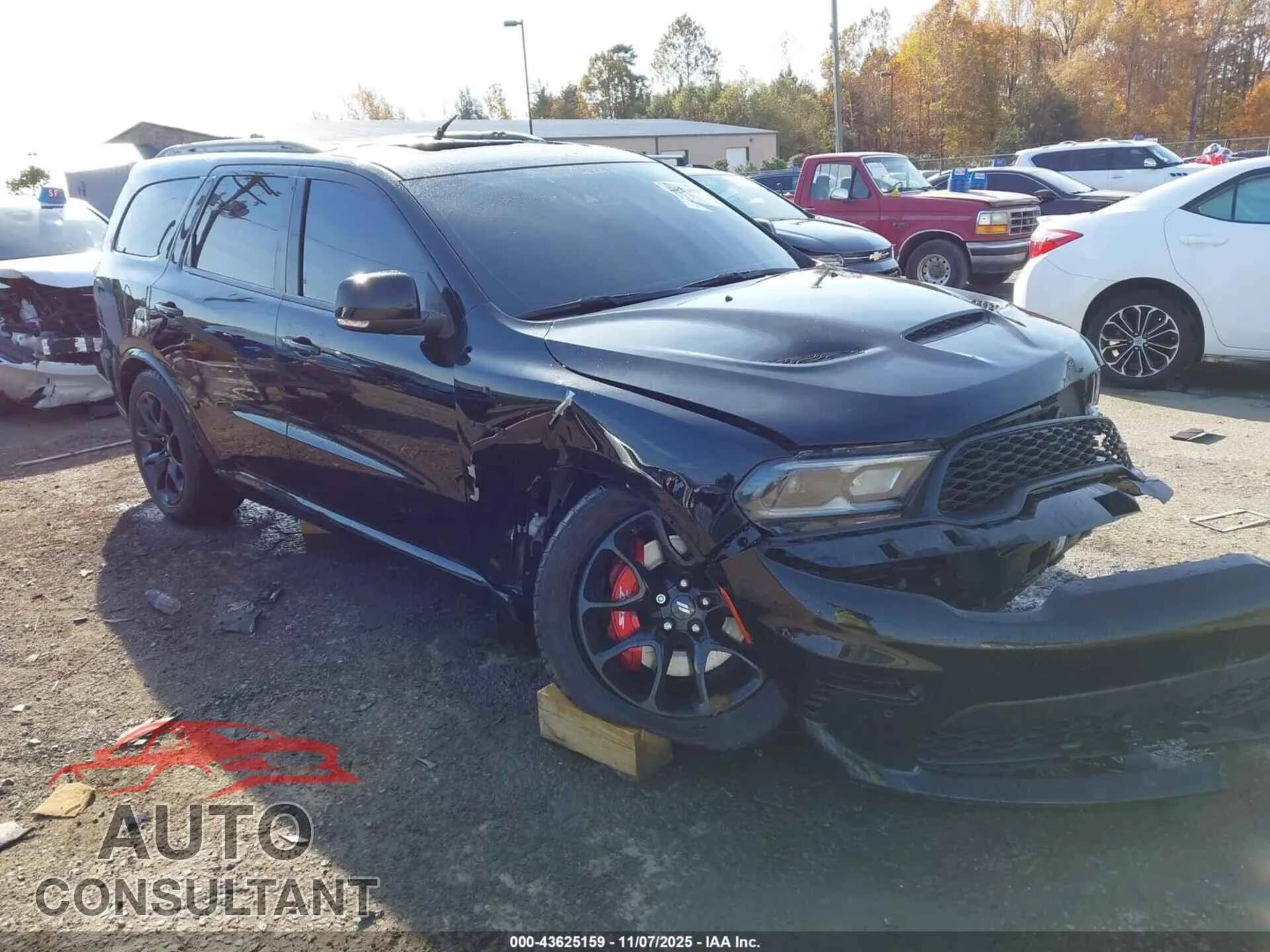 2023 DODGE DURANGO Damaged VIN 1C4SDJCT0PC583672 – front exterior 2023 DODGE DURANGO Damaged VIN 1C4SDJCT0PC583672 – front exterior