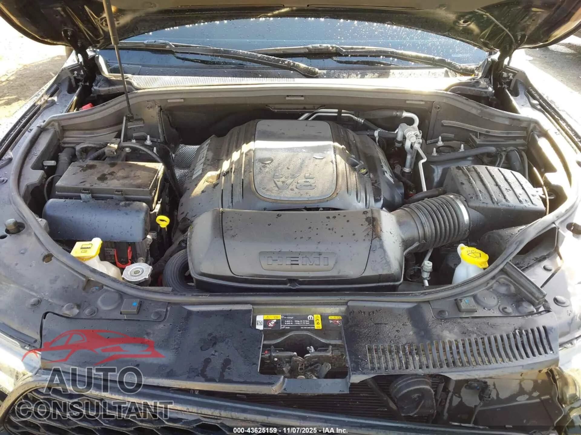 2023 DODGE DURANGO Damaged VIN 1C4SDJCT0PC583672 – odometer reading 2023 DODGE DURANGO Damaged VIN 1C4SDJCT0PC583672 – odometer reading