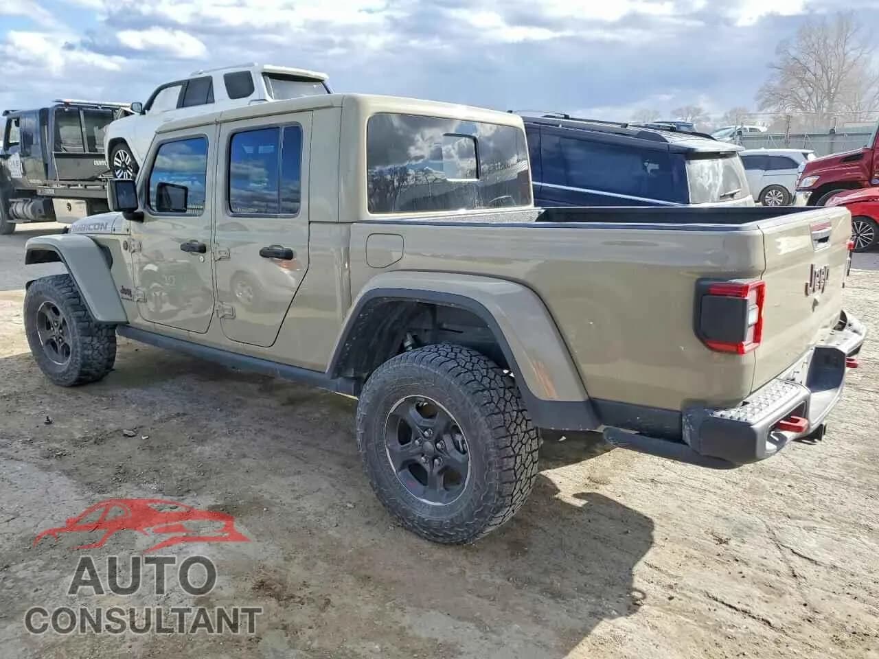 2022 JEEP GLADIATOR Damaged VIN 1C6JJTBG0NL165167 – rear exterior 2022 JEEP GLADIATOR Damaged VIN 1C6JJTBG0NL165167 – rear exterior
