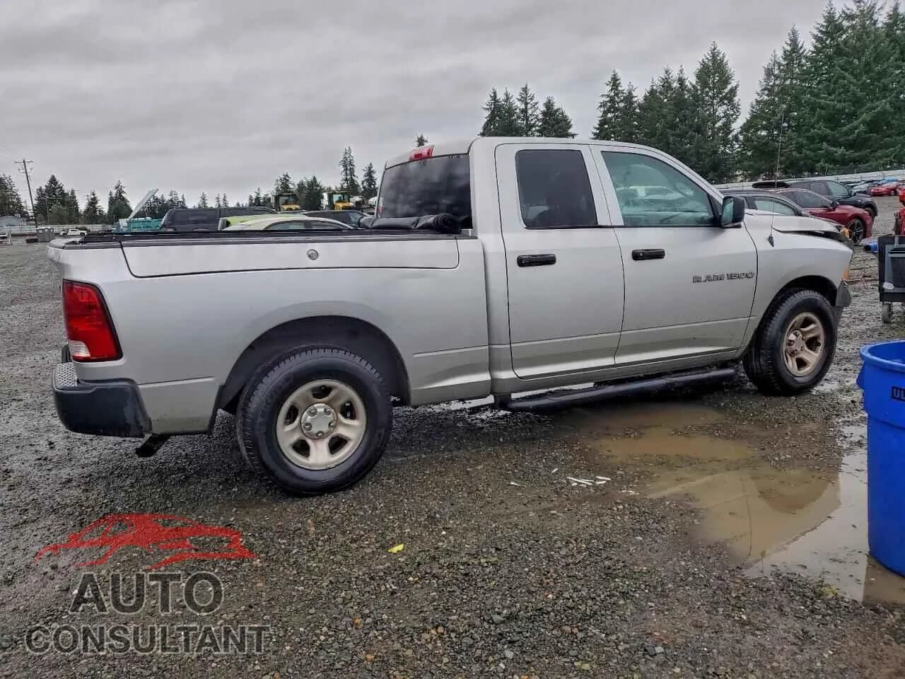 2012 DODGE RAM 1500 Damaged VIN 1C6RD6FP6CS253715 – side profile 2012 DODGE RAM 1500 Damaged VIN 1C6RD6FP6CS253715 – side profile