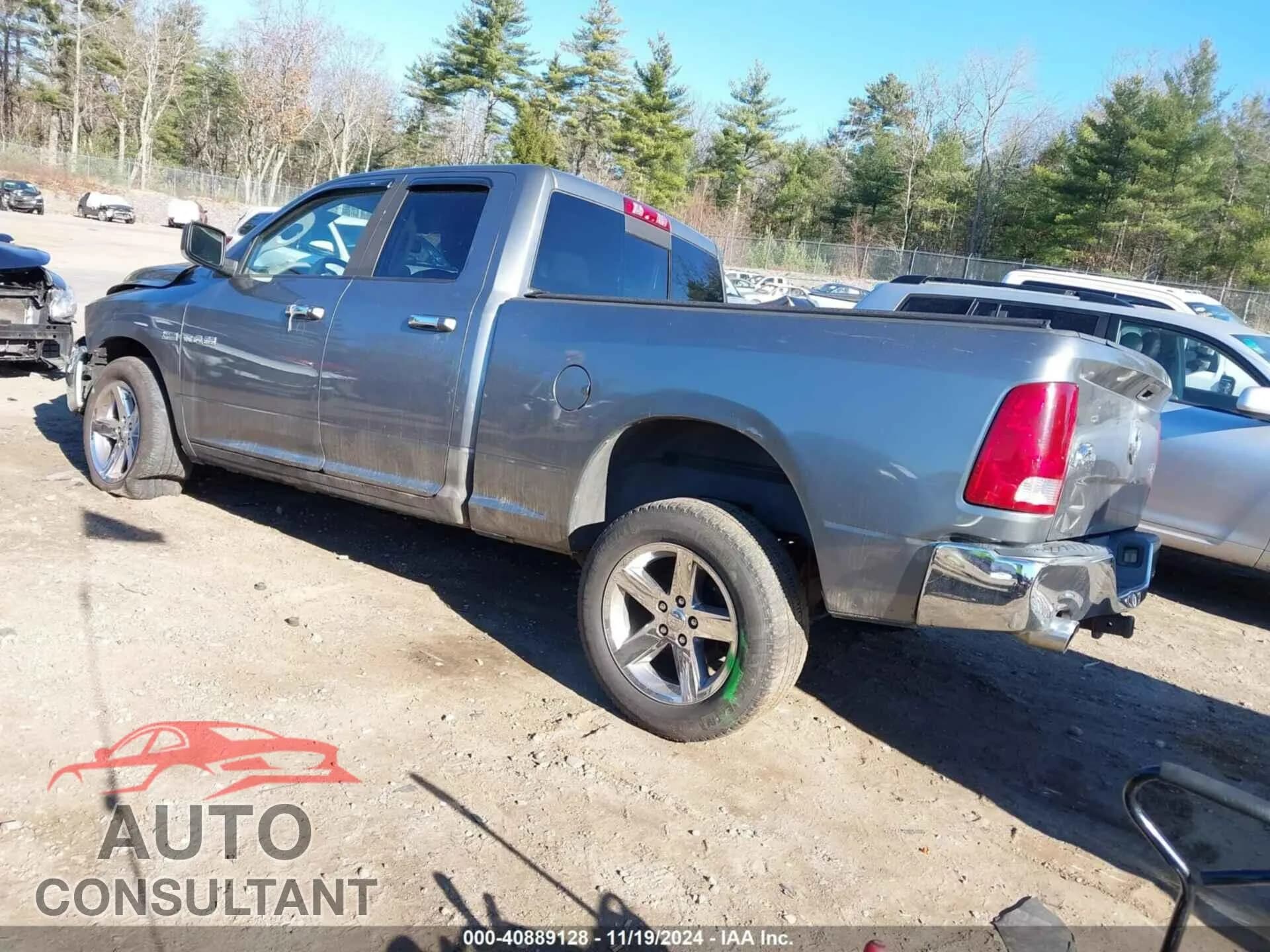 2010 DODGE RAM 1500 Damaged VIN 1D7RV1GT1AS217826 – side profile 2010 DODGE RAM 1500 Damaged VIN 1D7RV1GT1AS217826 – side profile