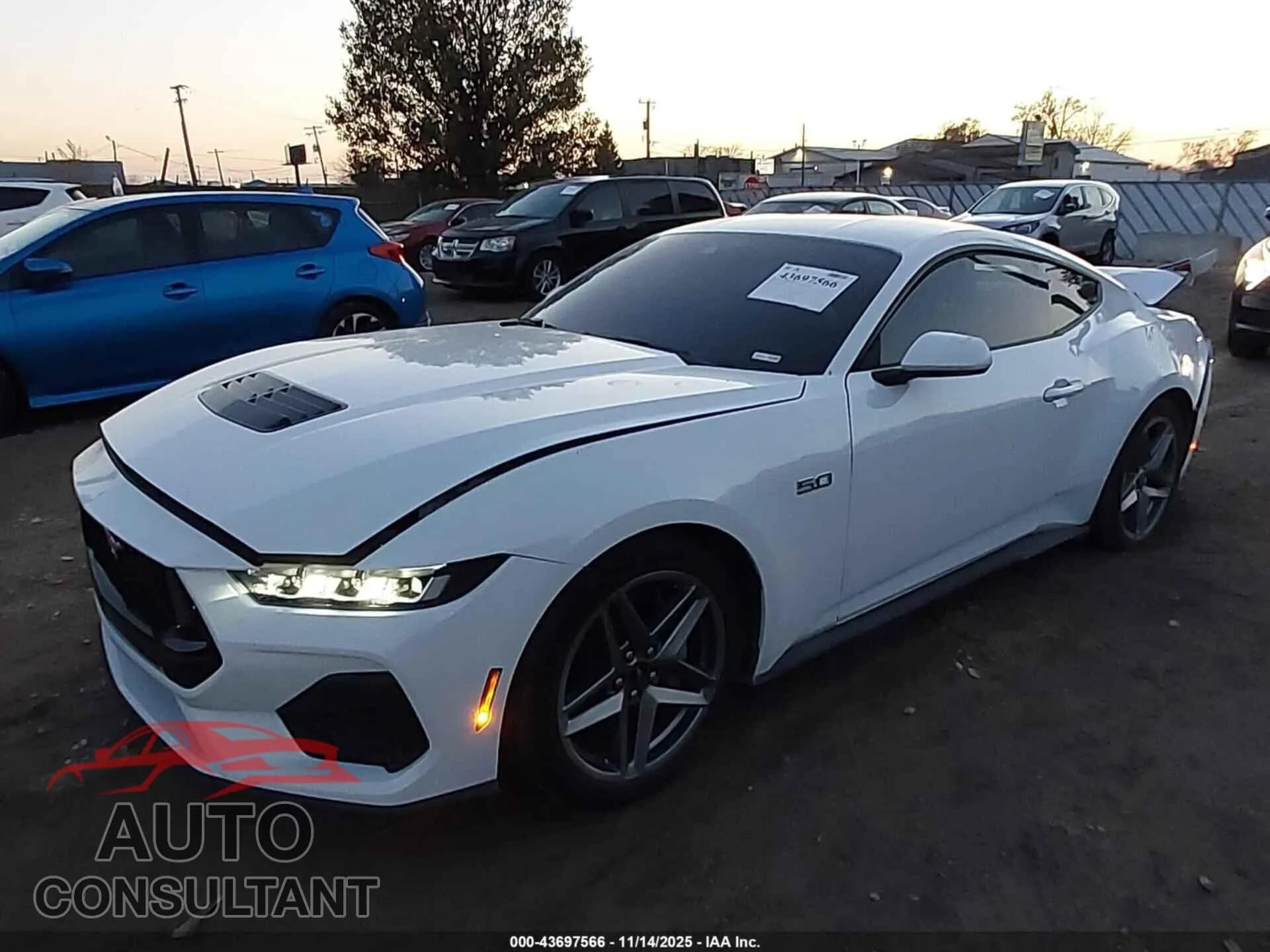 2024 FORD MUSTANG Damaged VIN 1FA6P8CF3R5420510 – rear exterior 2024 FORD MUSTANG Damaged VIN 1FA6P8CF3R5420510 – rear exterior