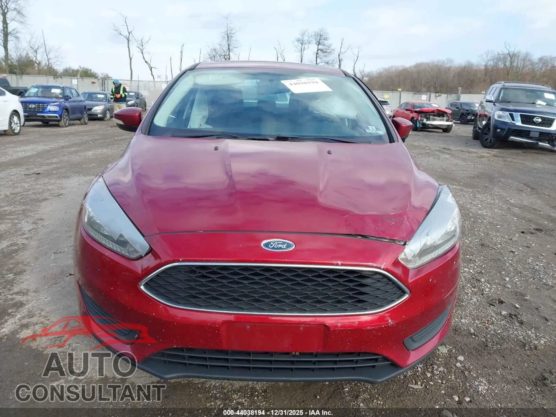 2016 FORD FOCUS Damaged VIN 1FADP3F20GL251025 – photo 12 2016 FORD FOCUS Damaged VIN 1FADP3F20GL251025 – photo 12