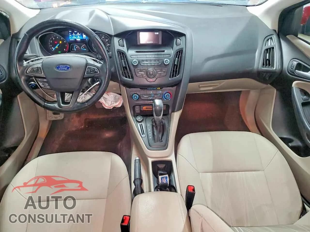 2015 FORD FOCUS Damaged VIN 1FADP3F21FL248049 – undercarriage 2015 FORD FOCUS Damaged VIN 1FADP3F21FL248049 – undercarriage