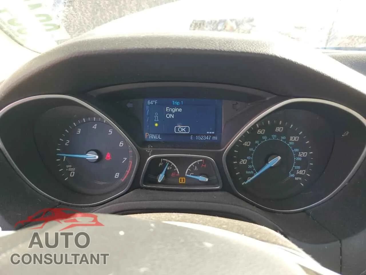 2014 FORD FOCUS Damaged VIN 1FADP3F22EL245000 – trunk area 2014 FORD FOCUS Damaged VIN 1FADP3F22EL245000 – trunk area