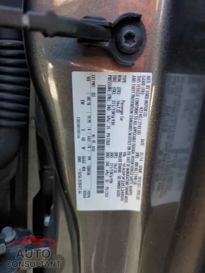 2014 FORD FOCUS Damaged VIN 1FADP3F22EL245000 – photo 12 2014 FORD FOCUS Damaged VIN 1FADP3F22EL245000 – photo 12