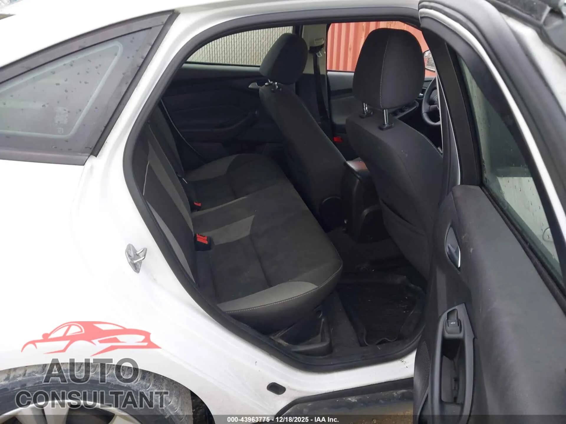 2014 FORD FOCUS Damaged VIN 1FADP3F27EL418185 – undercarriage 2014 FORD FOCUS Damaged VIN 1FADP3F27EL418185 – undercarriage