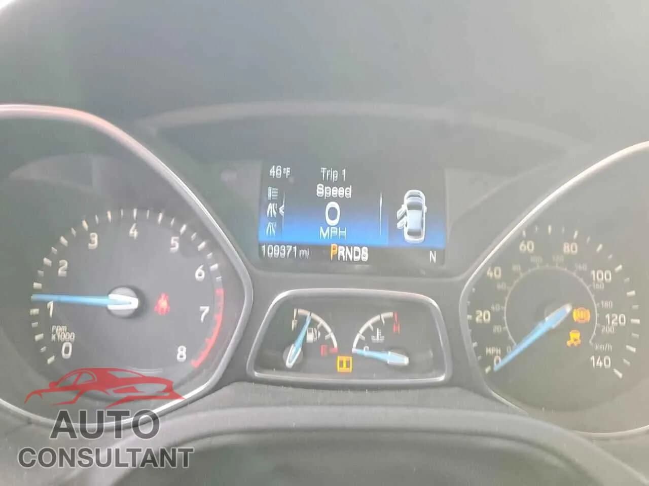 2016 FORD FOCUS Damaged VIN 1FADP3K28GL215329 – trunk area 2016 FORD FOCUS Damaged VIN 1FADP3K28GL215329 – trunk area