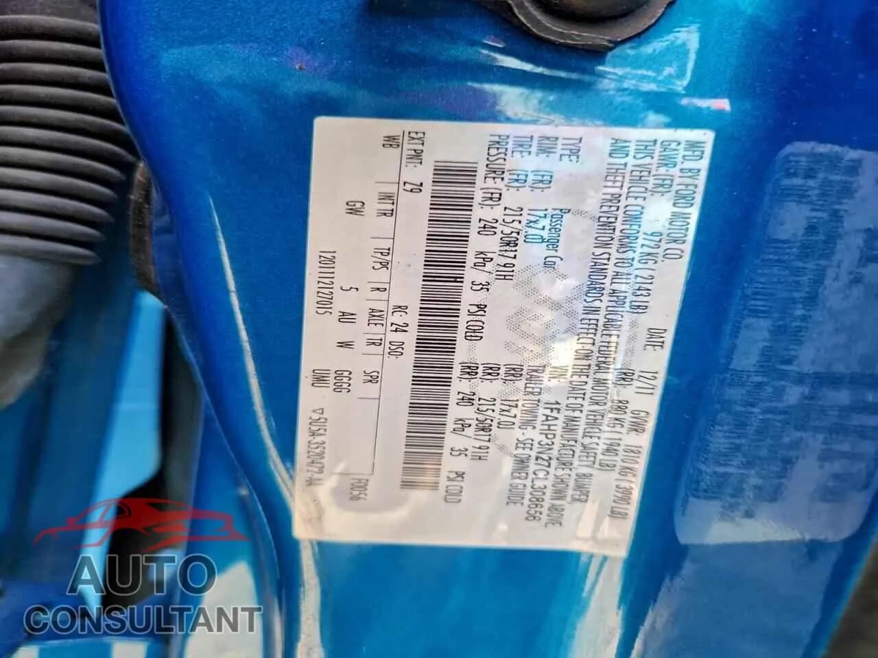 2012 FORD FOCUS Damaged VIN 1FAHP3N27CL308656 – photo 12 2012 FORD FOCUS Damaged VIN 1FAHP3N27CL308656 – photo 12