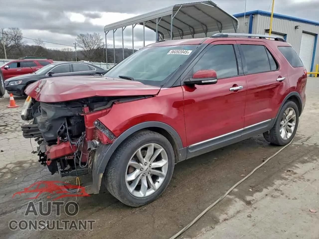 2015 FORD EXPLORER Damaged VIN 1FM5K7F83FGA82744 – front exterior 2015 FORD EXPLORER Damaged VIN 1FM5K7F83FGA82744 – front exterior