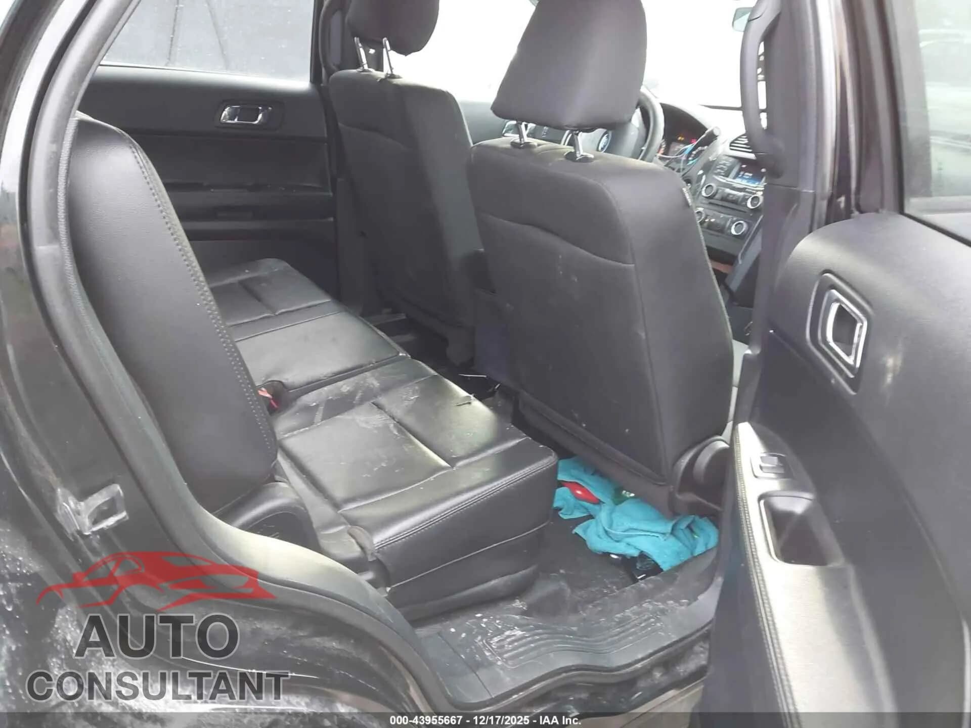 2018 FORD POLICE INTERCEPTOR UTILITY Damaged VIN 1FM5K8ARXJGC42889 – undercarriage 2018 FORD POLICE INTERCEPTOR UTILITY Damaged VIN 1FM5K8ARXJGC42889 – undercarriage