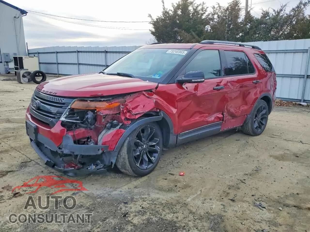 2013 FORD EXPLORER Damaged VIN 1FM5K8D86DGB21896 – front exterior 2013 FORD EXPLORER Damaged VIN 1FM5K8D86DGB21896 – front exterior