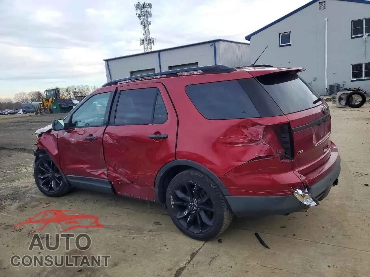 2013 FORD EXPLORER Damaged VIN 1FM5K8D86DGB21896 – rear exterior 2013 FORD EXPLORER Damaged VIN 1FM5K8D86DGB21896 – rear exterior