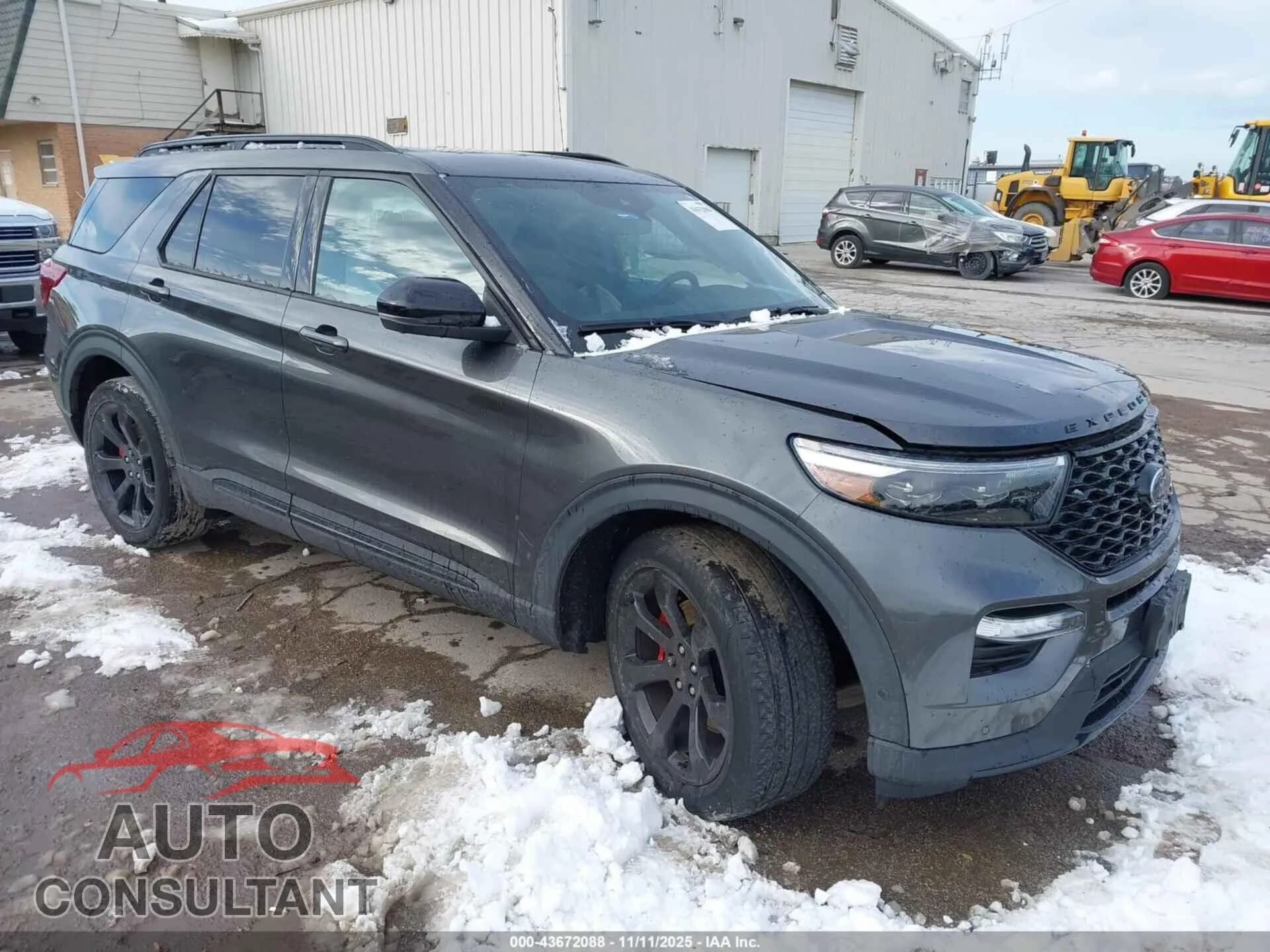 2020 FORD EXPLORER Damaged VIN 1FM5K8GC9LGC07458 – front exterior 2020 FORD EXPLORER Damaged VIN 1FM5K8GC9LGC07458 – front exterior
