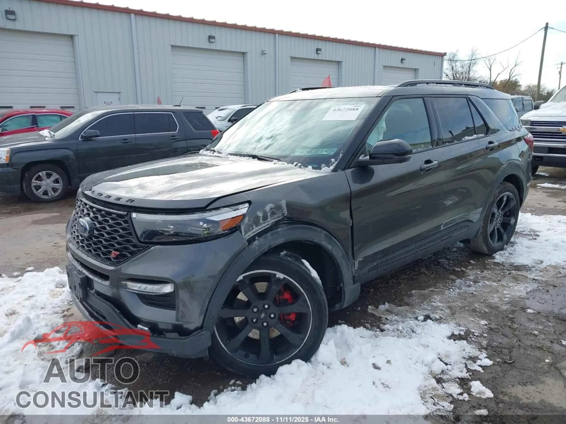 2020 FORD EXPLORER Damaged VIN 1FM5K8GC9LGC07458 – rear exterior 2020 FORD EXPLORER Damaged VIN 1FM5K8GC9LGC07458 – rear exterior