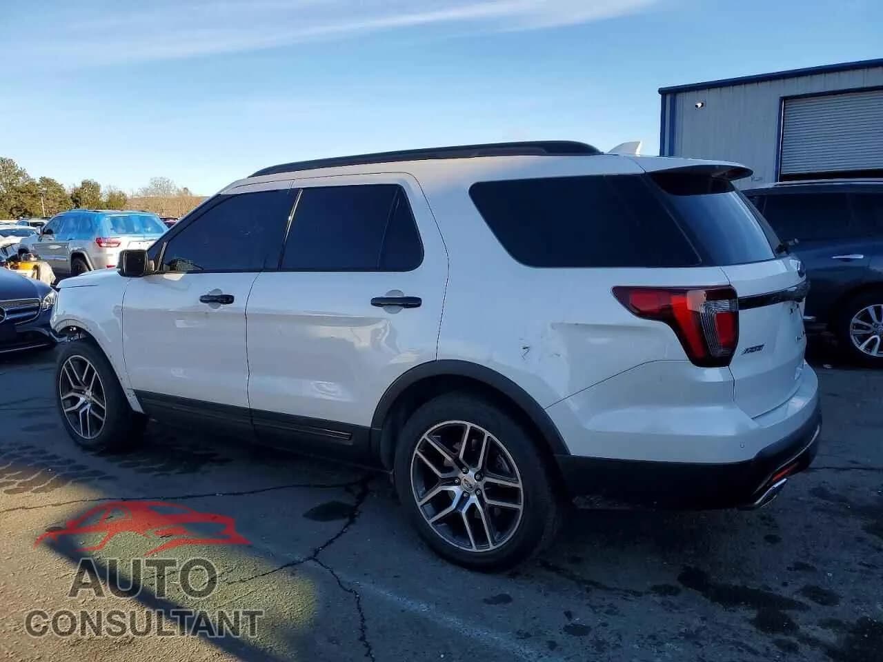 2017 FORD EXPLORER Damaged VIN 1FM5K8GT4HGC55859 – rear exterior 2017 FORD EXPLORER Damaged VIN 1FM5K8GT4HGC55859 – rear exterior