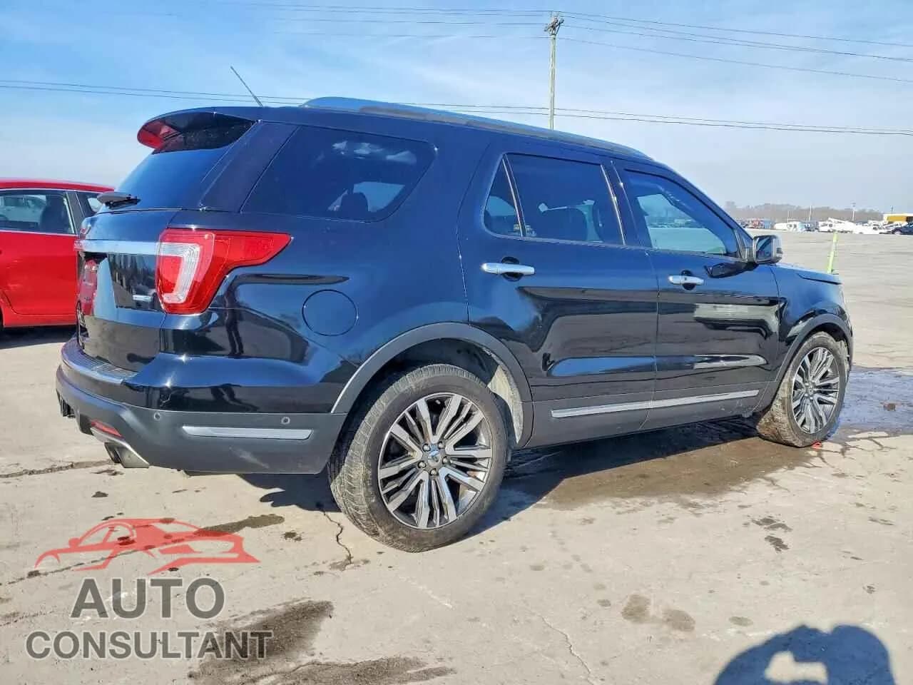 2018 FORD EXPLORER Damaged VIN 1FM5K8HT3JGA66883 – side profile 2018 FORD EXPLORER Damaged VIN 1FM5K8HT3JGA66883 – side profile