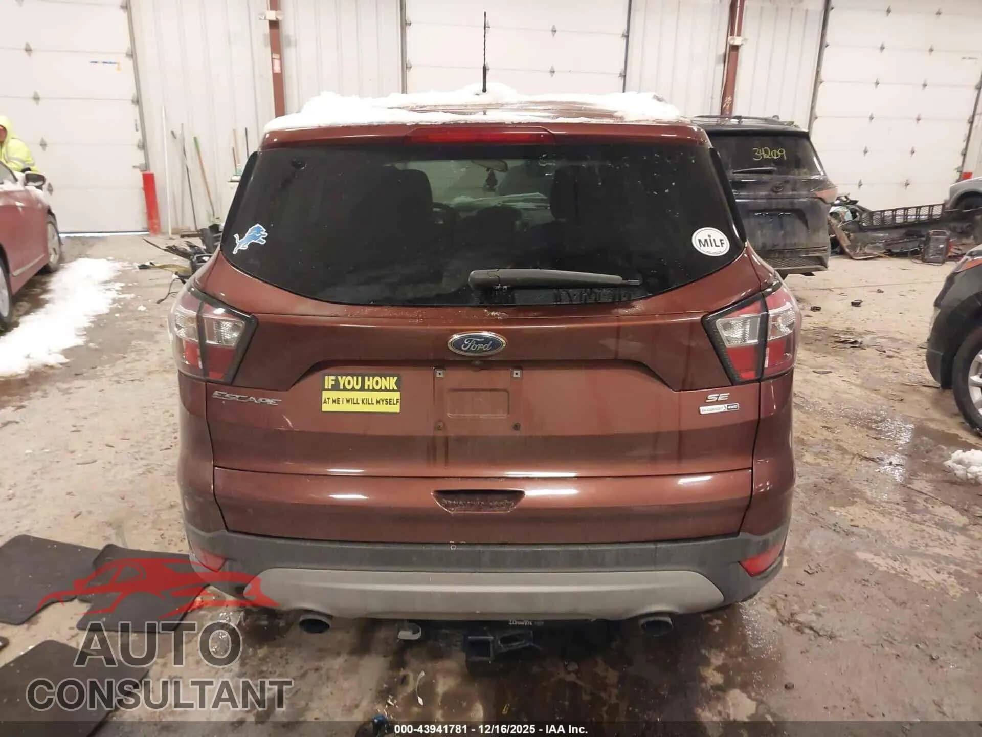 2018 FORD ESCAPE Damaged VIN 1FMCU9GD7JUC58391 – photo 16 2018 FORD ESCAPE Damaged VIN 1FMCU9GD7JUC58391 – photo 16