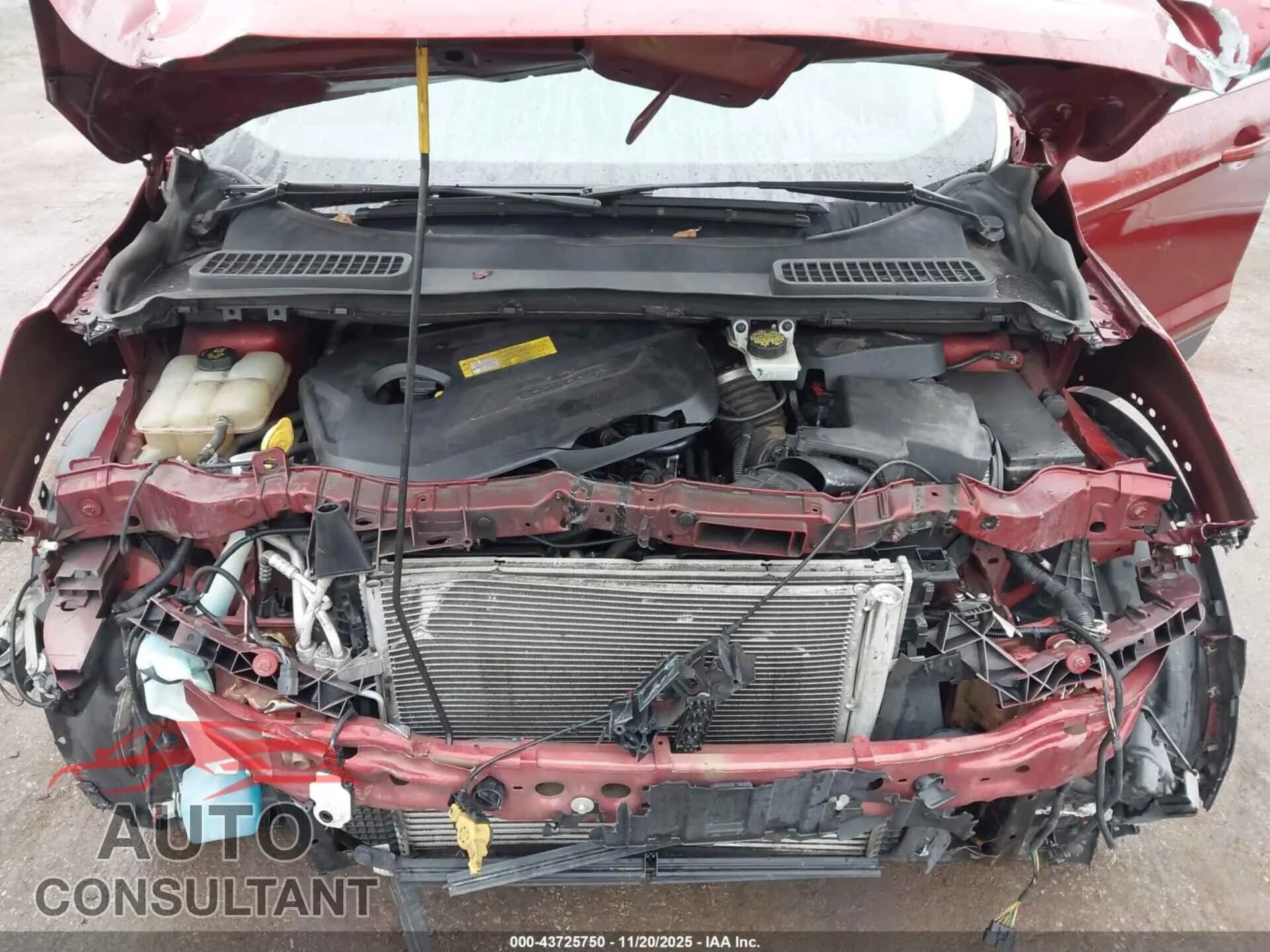 2016 FORD ESCAPE Damaged VIN 1FMCU9JX9GUC36727 – odometer reading 2016 FORD ESCAPE Damaged VIN 1FMCU9JX9GUC36727 – odometer reading