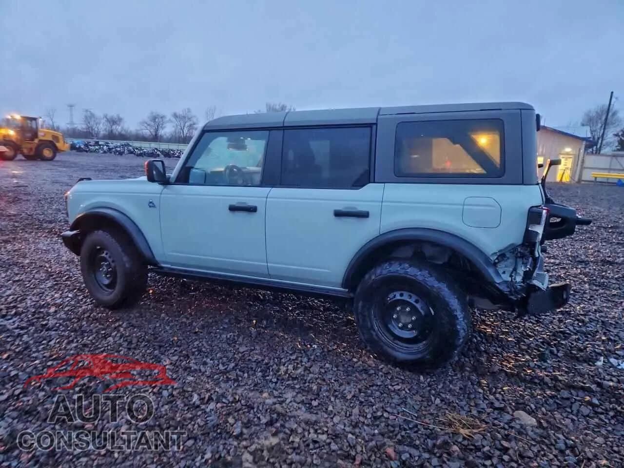 2023 FORD BRONCO Damaged VIN 1FMDE5BH2PLB88219 – rear exterior 2023 FORD BRONCO Damaged VIN 1FMDE5BH2PLB88219 – rear exterior