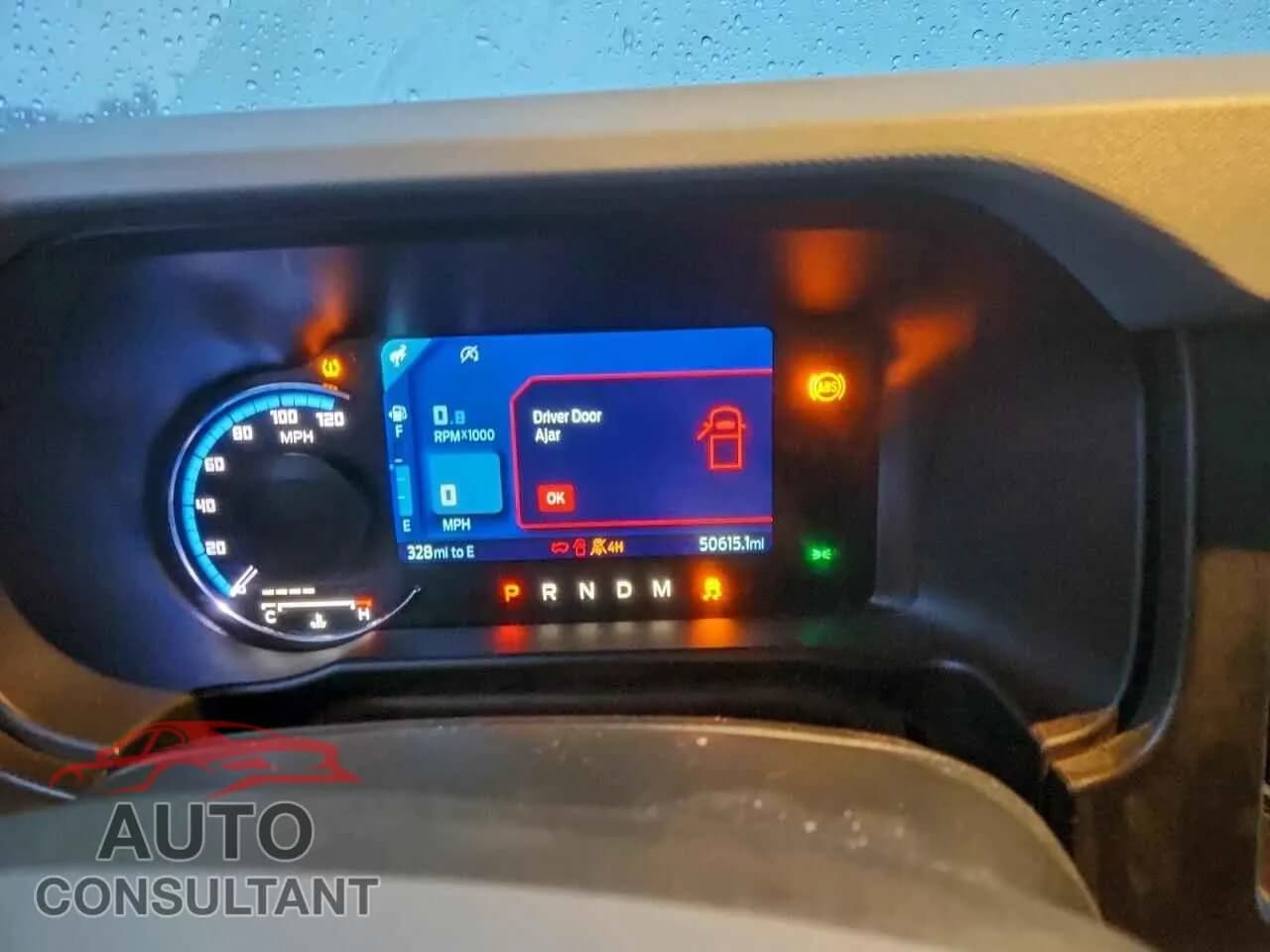 2023 FORD BRONCO Damaged VIN 1FMDE5BH2PLB88219 – trunk area 2023 FORD BRONCO Damaged VIN 1FMDE5BH2PLB88219 – trunk area