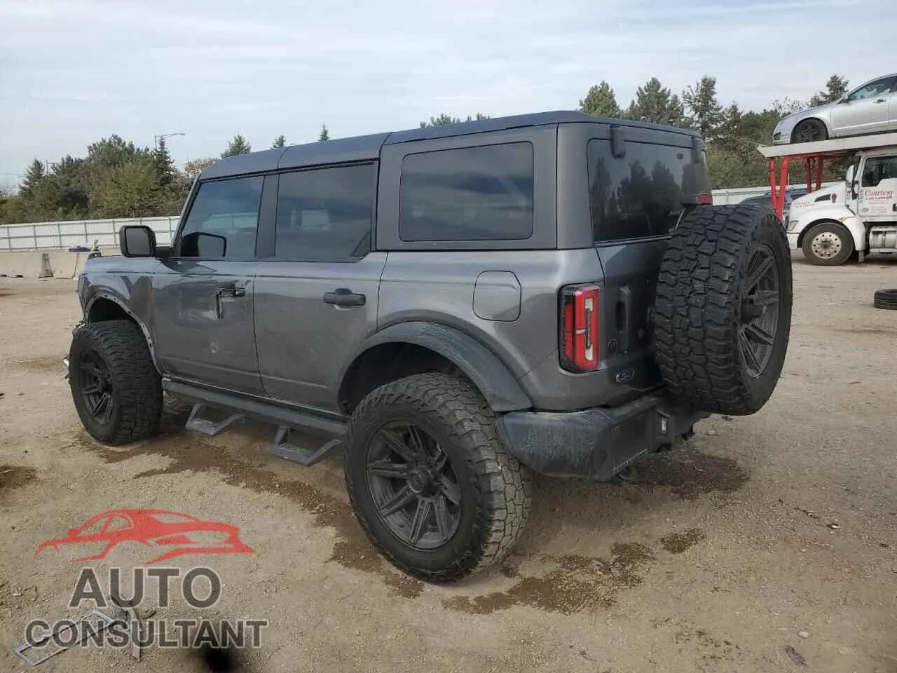 2022 FORD BRONCO Damaged VIN 1FMEE5DP9NLB53635 – rear exterior 2022 FORD BRONCO Damaged VIN 1FMEE5DP9NLB53635 – rear exterior