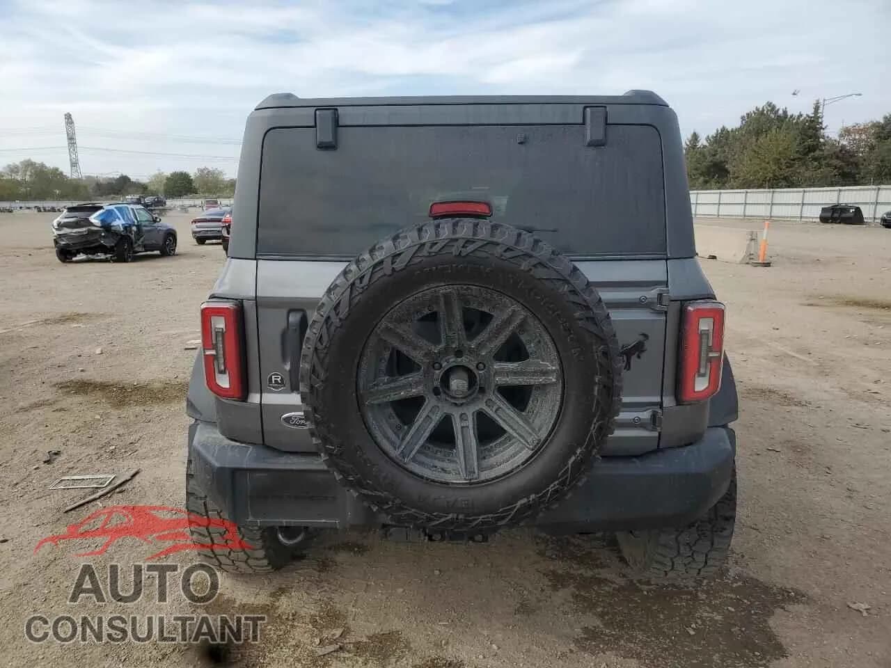 2022 FORD BRONCO Damaged VIN 1FMEE5DP9NLB53635 – engine bay 2022 FORD BRONCO Damaged VIN 1FMEE5DP9NLB53635 – engine bay