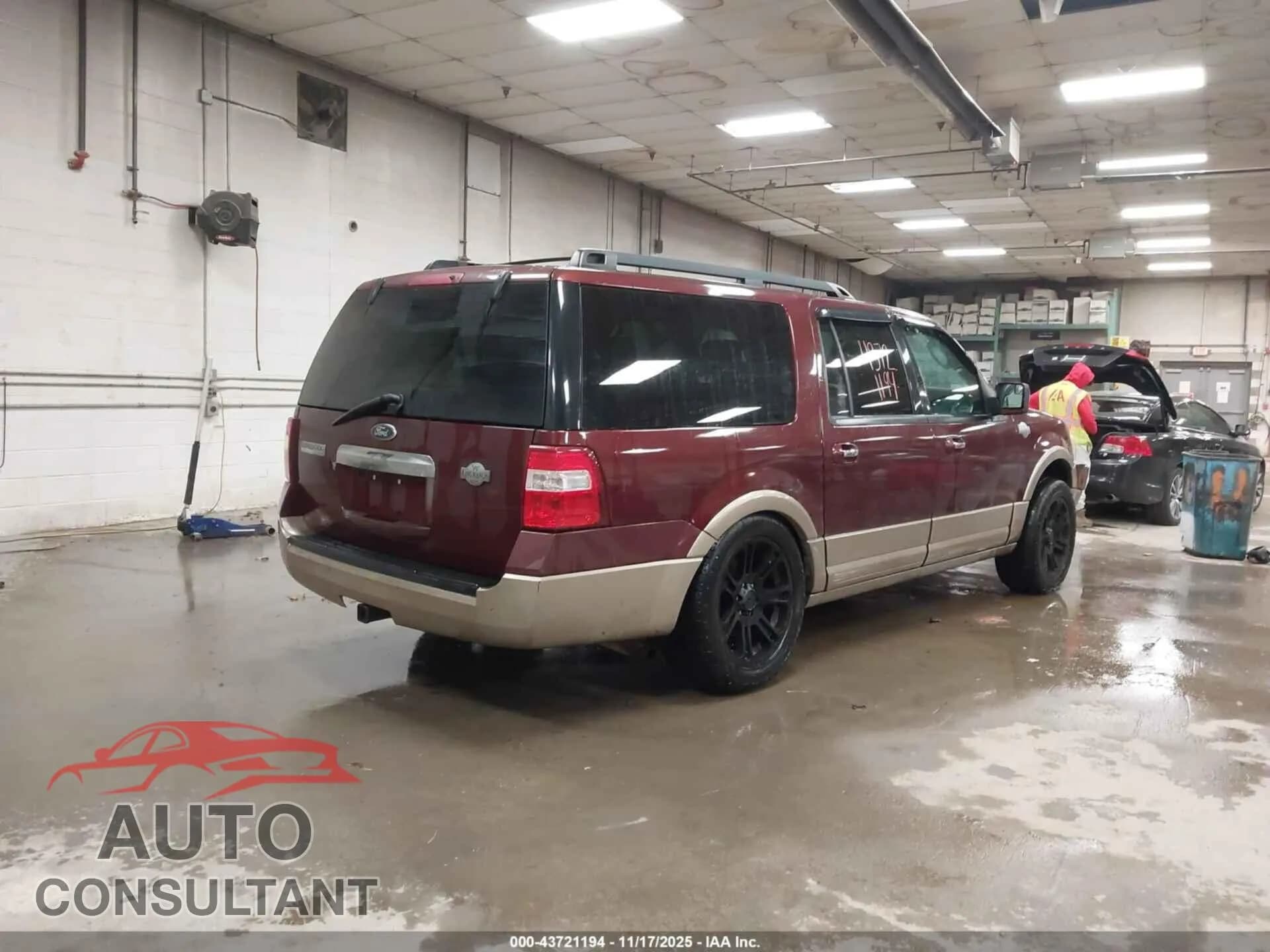 2012 FORD EXPEDITION EL Damaged VIN 1FMJK1J5XCEF17517 – dashboard 2012 FORD EXPEDITION EL Damaged VIN 1FMJK1J5XCEF17517 – dashboard