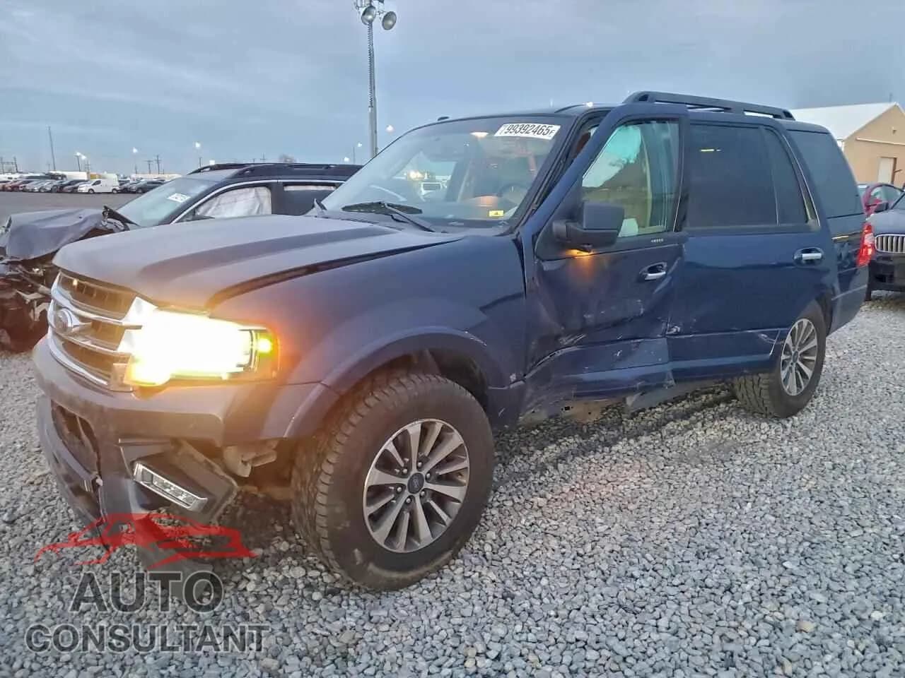 2015 FORD EXPEDITION Damaged VIN 1FMJU1JTXFEF02643 – front exterior 2015 FORD EXPEDITION Damaged VIN 1FMJU1JTXFEF02643 – front exterior