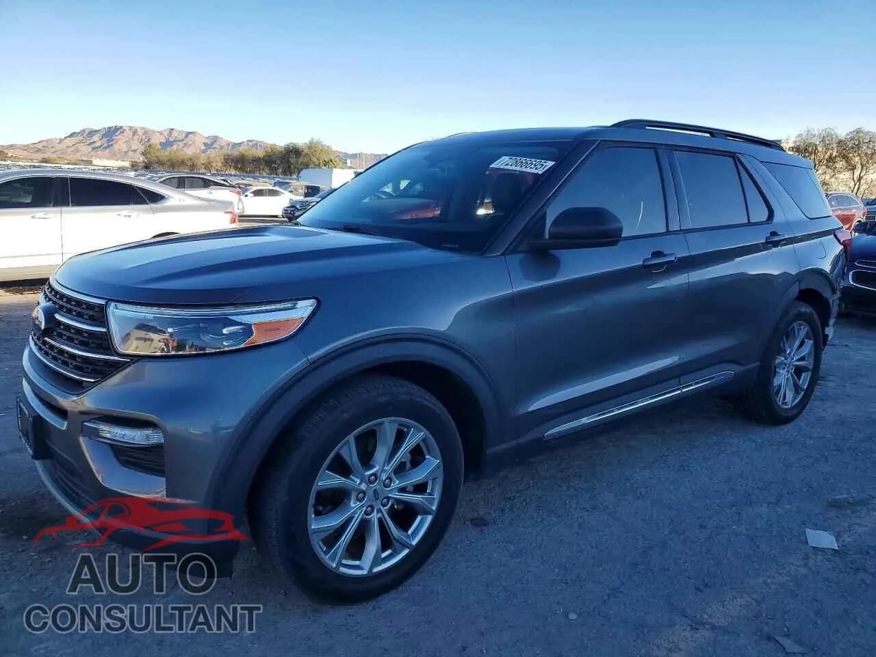 2021 FORD EXPLORER Damaged VIN 1FMSK7DH3MGA16763 – front exterior 2021 FORD EXPLORER Damaged VIN 1FMSK7DH3MGA16763 – front exterior
