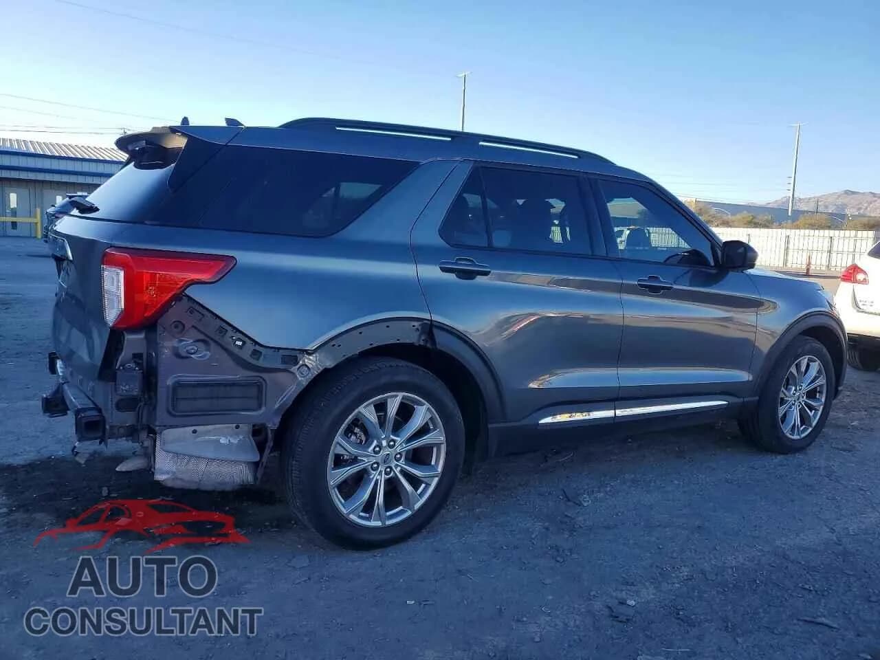 2021 FORD EXPLORER Damaged VIN 1FMSK7DH3MGA16763 – side profile 2021 FORD EXPLORER Damaged VIN 1FMSK7DH3MGA16763 – side profile